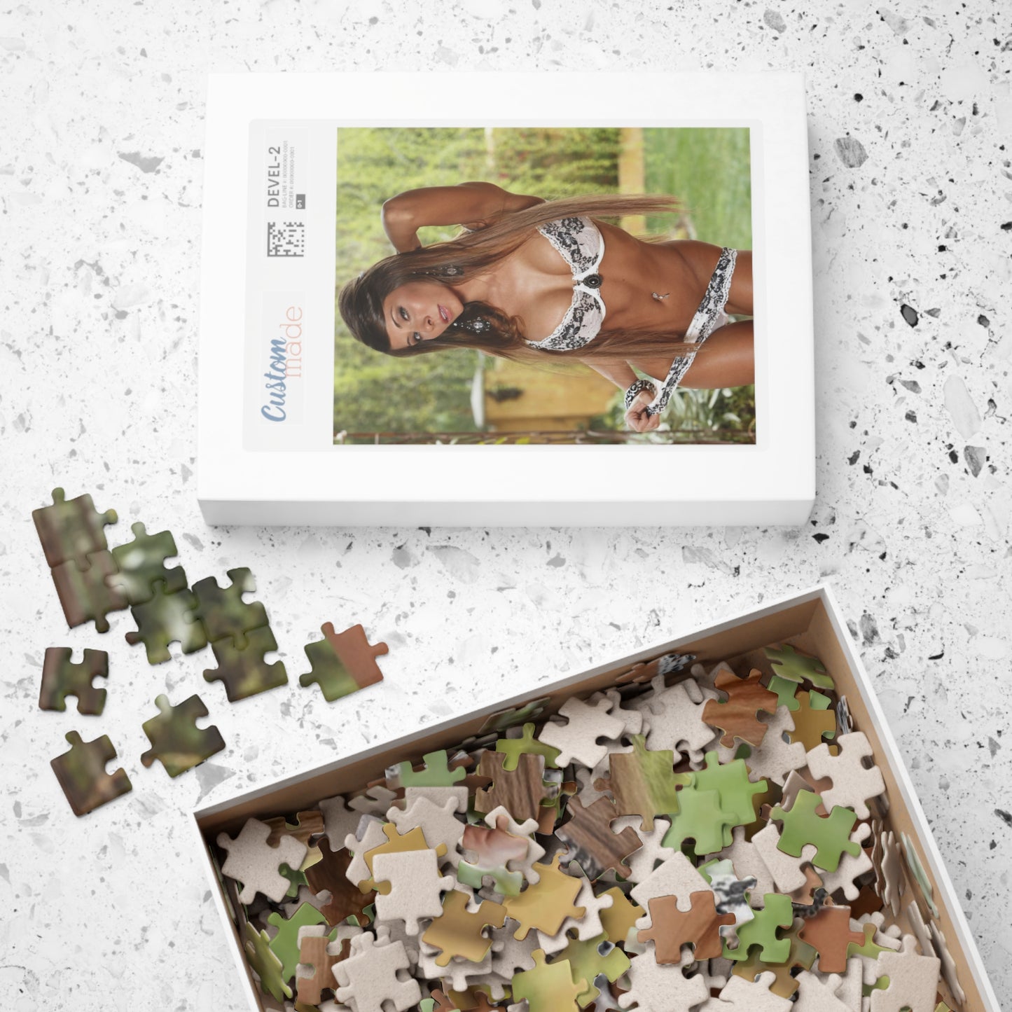 Puzzle (110, 252, 520, 1014-piece) Madison Ivy Sexy Lingerie