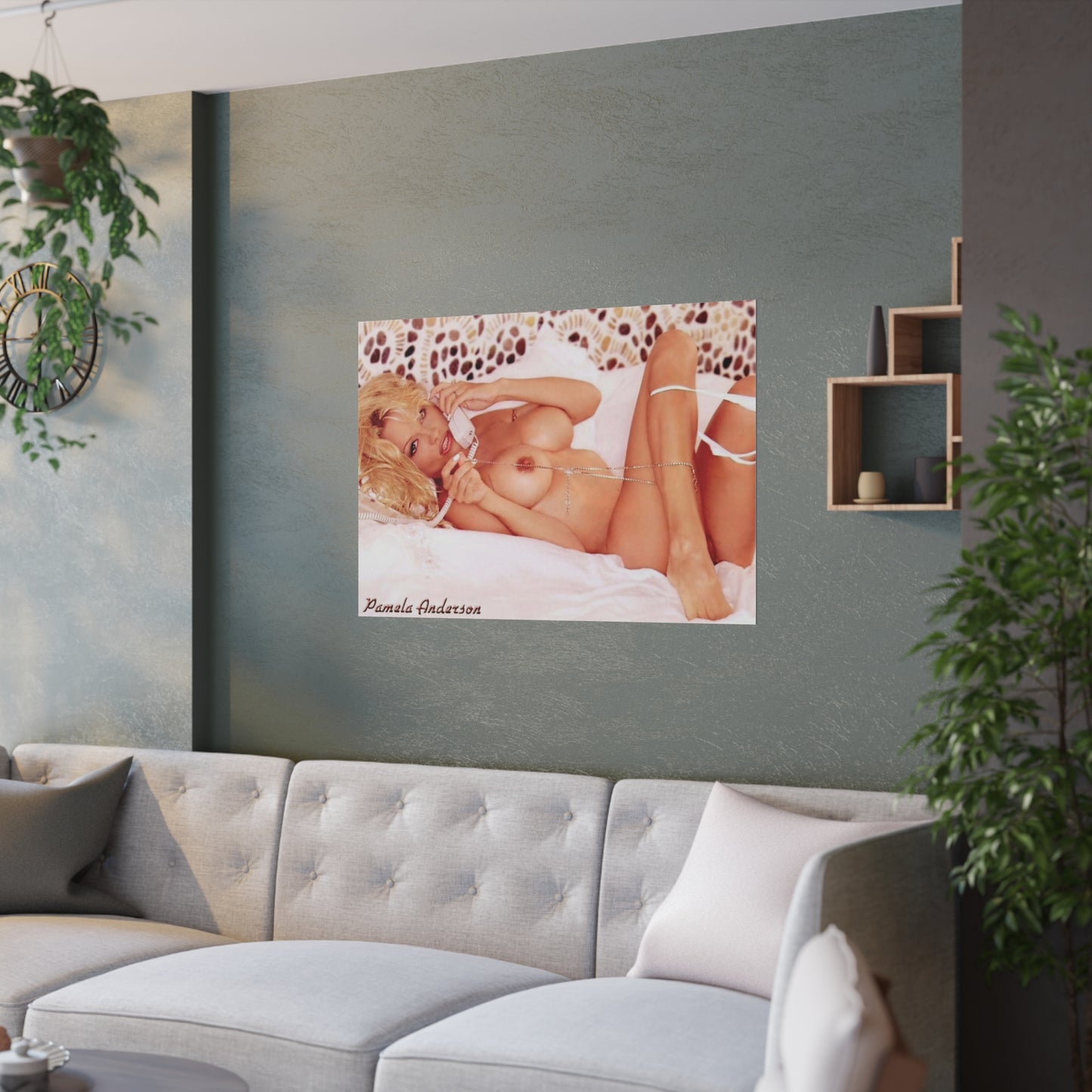Satin Posters (210gsm) Pamela Nude