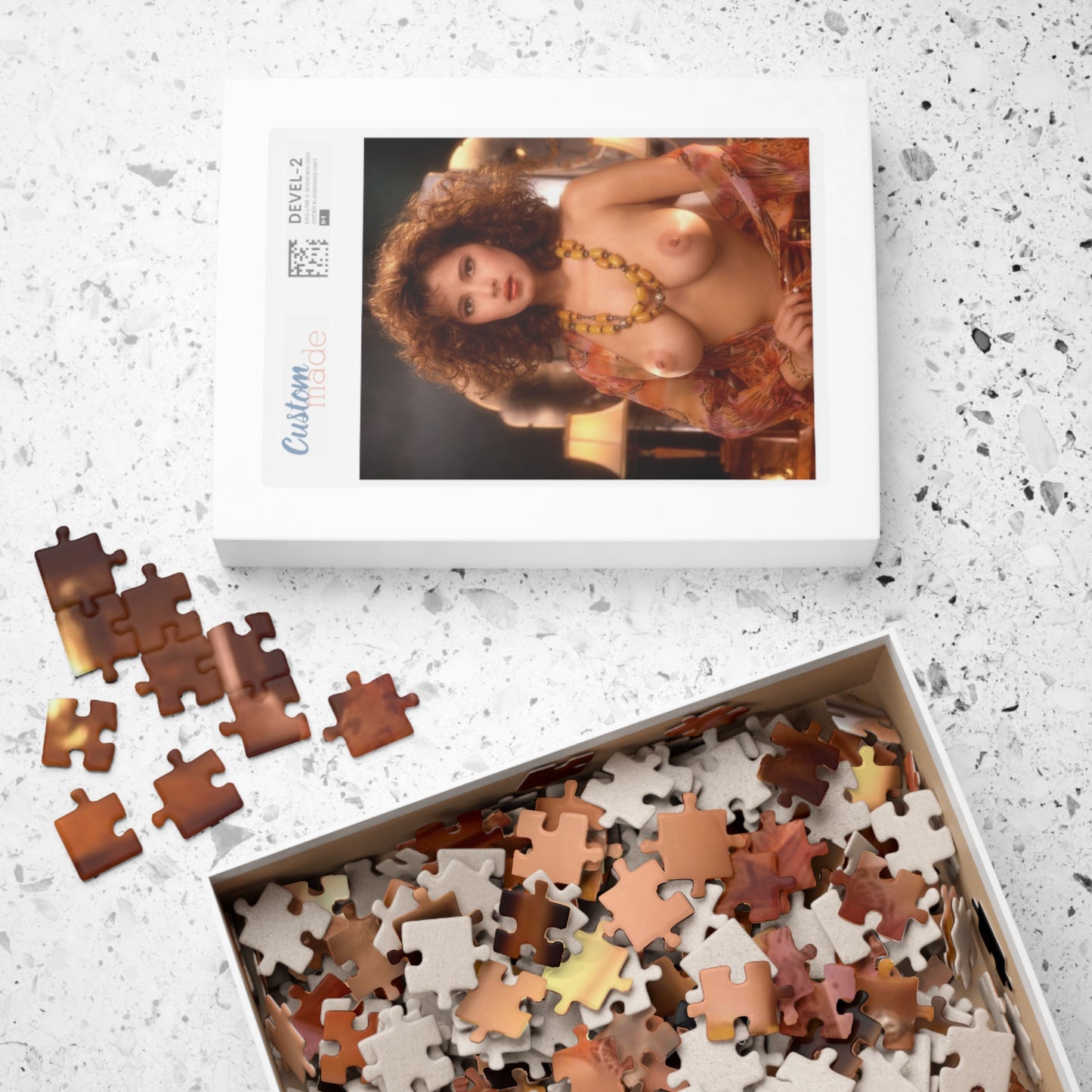 Puzzle (110, 252, 500, 1014-piece) Playboy Playmate June 1992 Angela Melini