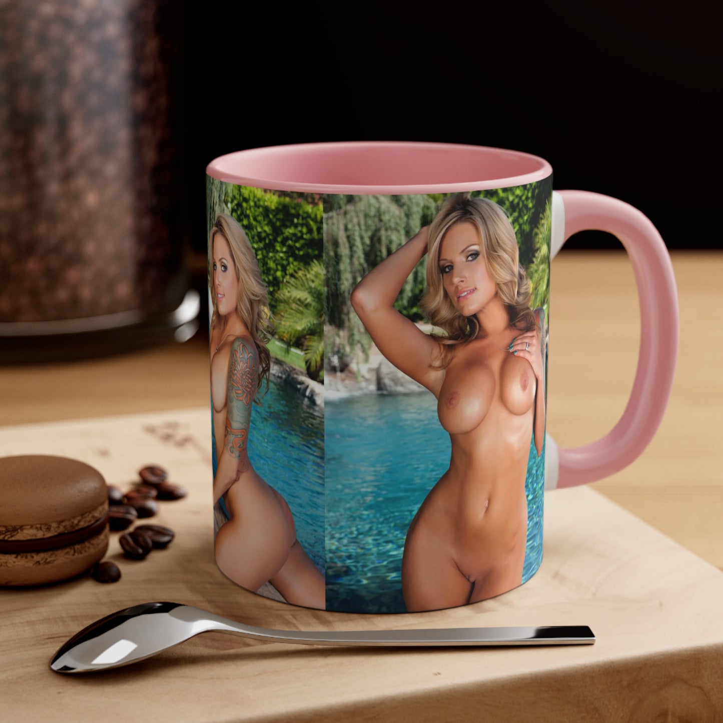 Accent Coffee Mug, 11oz Pornstar Teagan Presley Nude