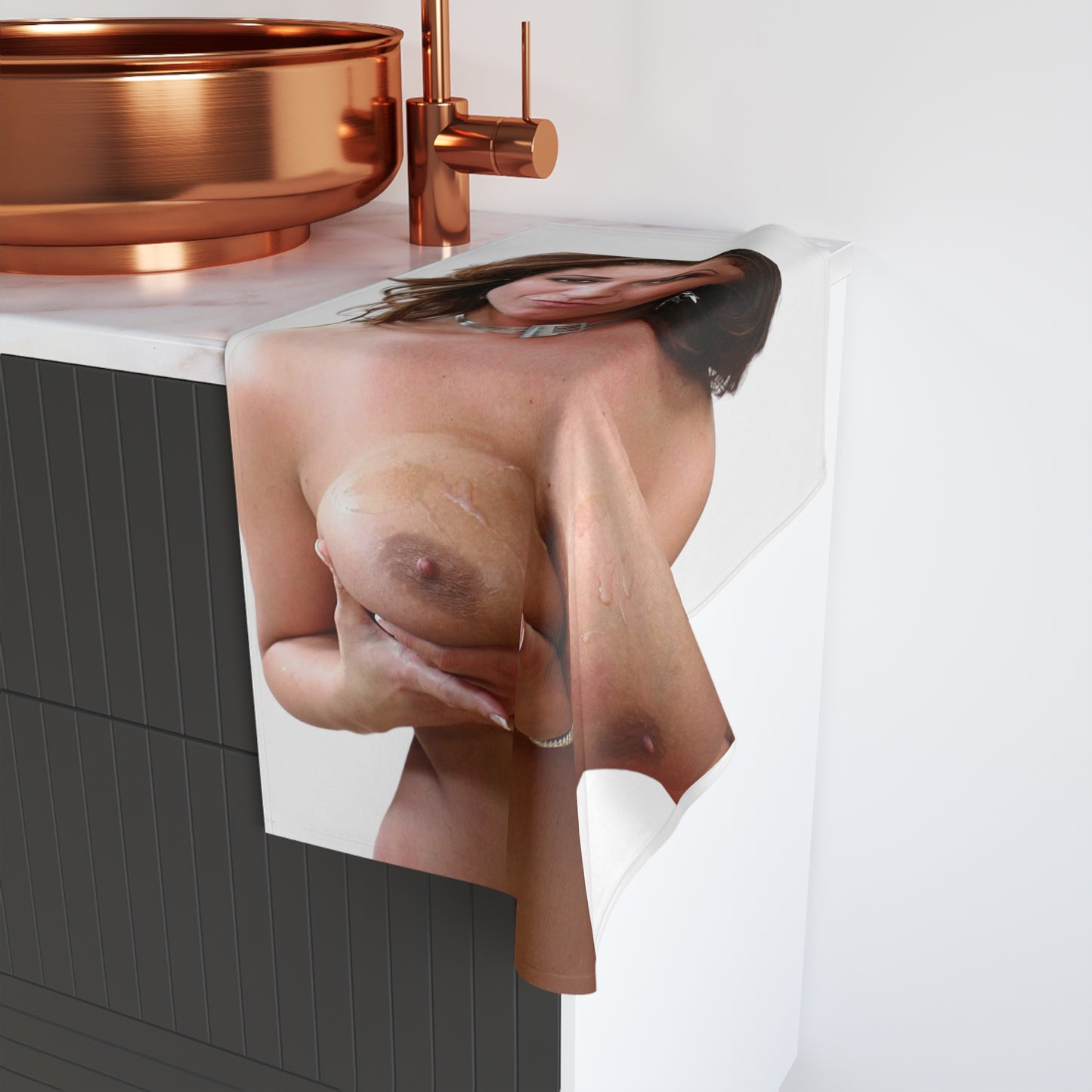 Hand Towel Eva Notty Nude