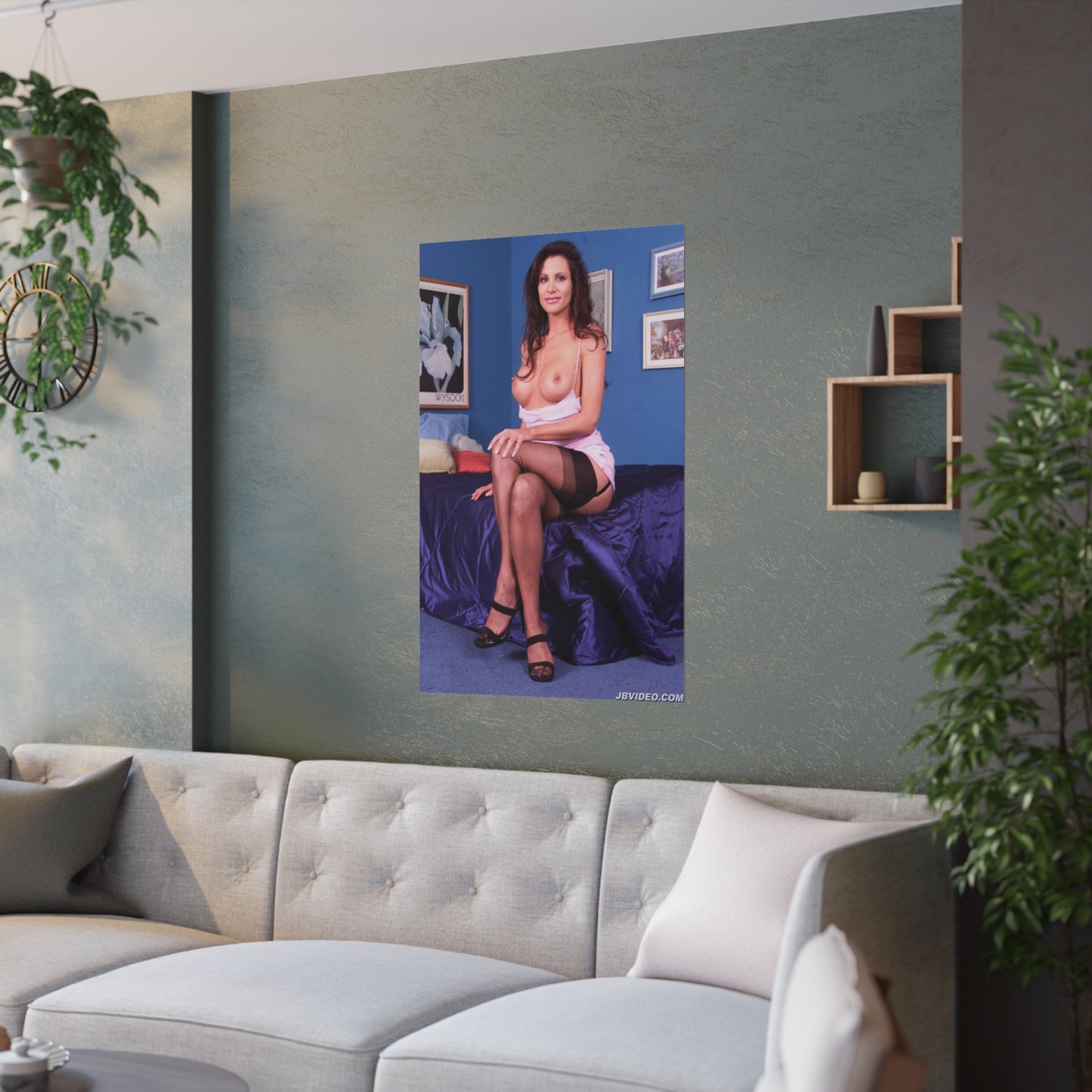 Satin Posters (210gsm) Sydnee Steele Nude