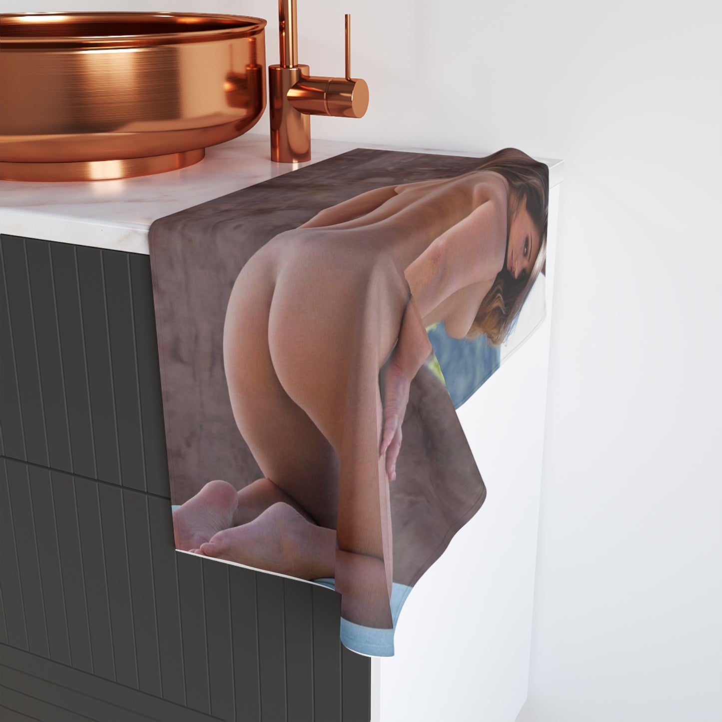 Hand Towel Eva Lovia Nude