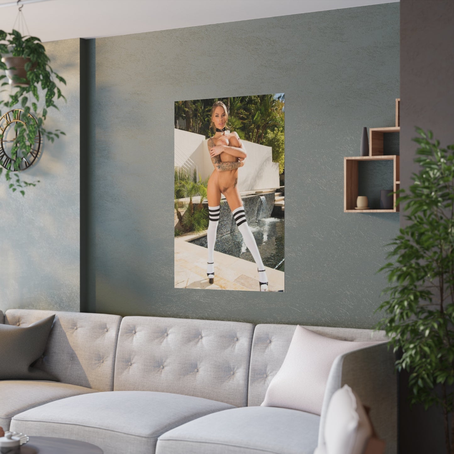 Satin Posters (210gsm) Juelz Ventura Nude