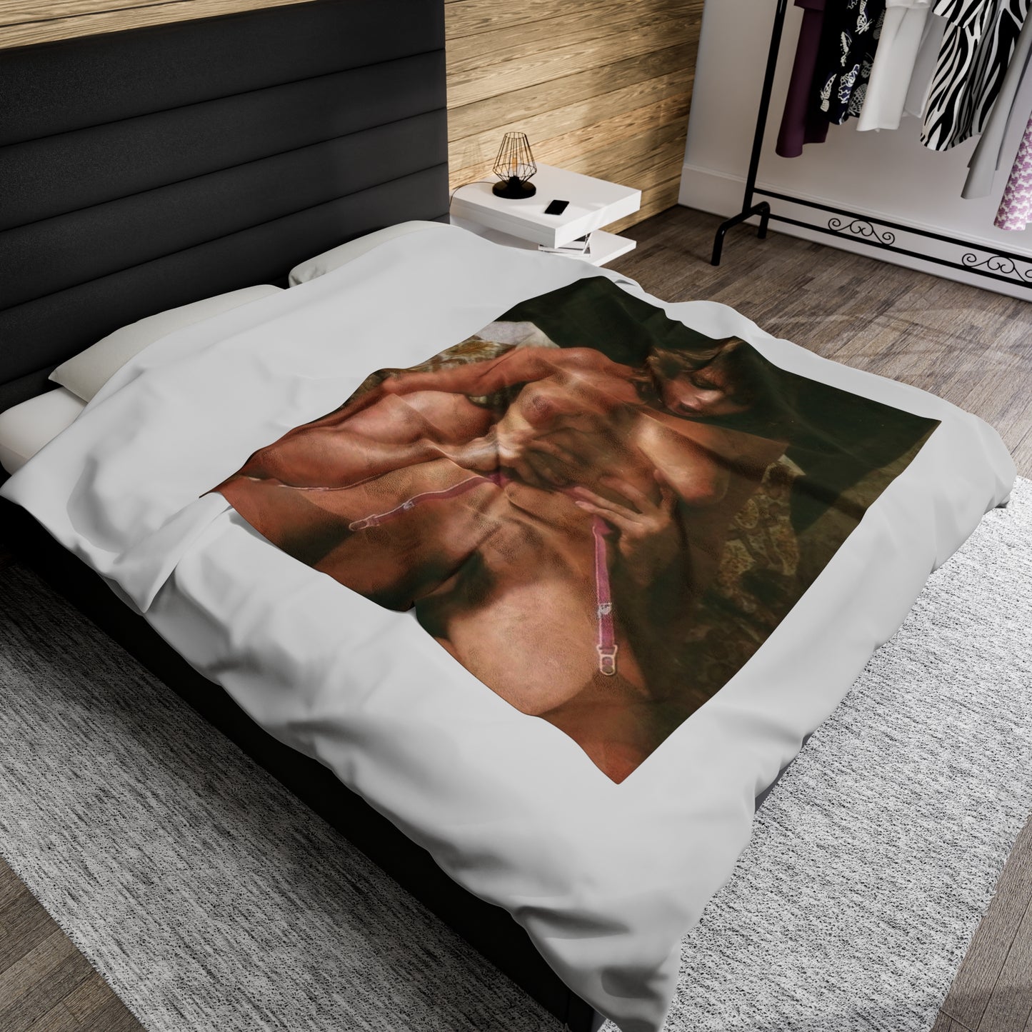 Velveteen Plush Blanket Traci Lords