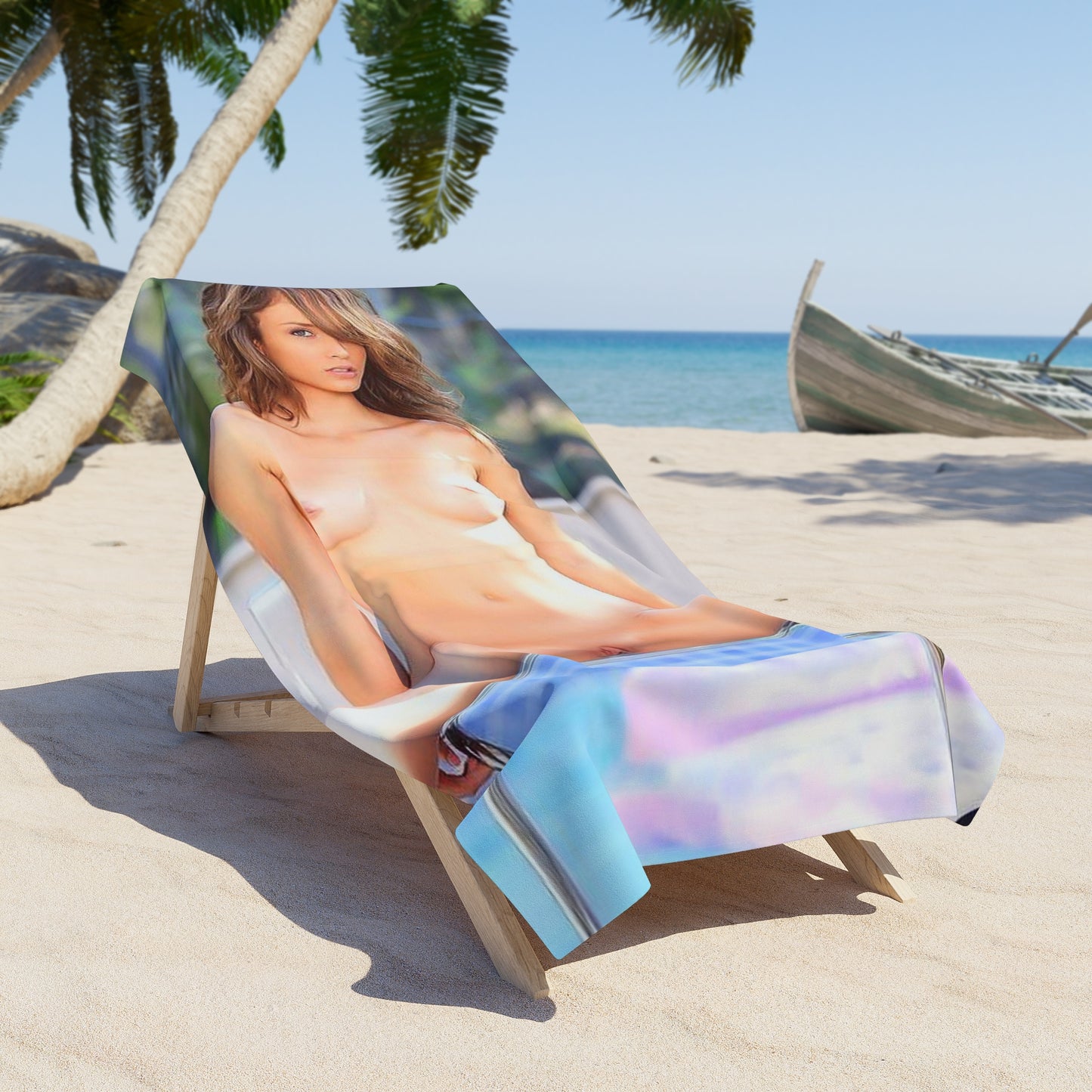 Beach Towel Malena Morgan Nude