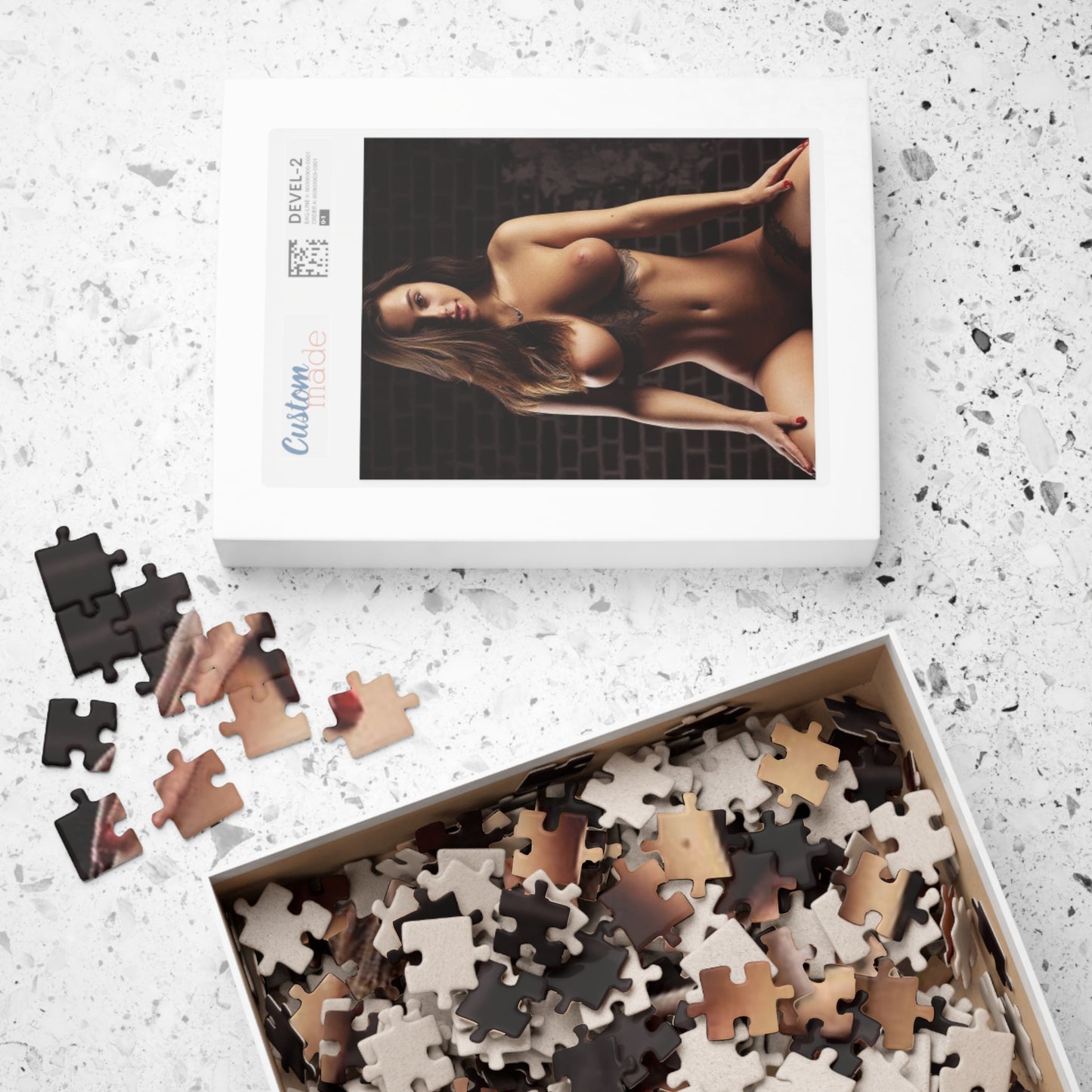 Puzzle (110, 252, 500, 1014-piece) Porn Star Puzzle Liya Silver #2