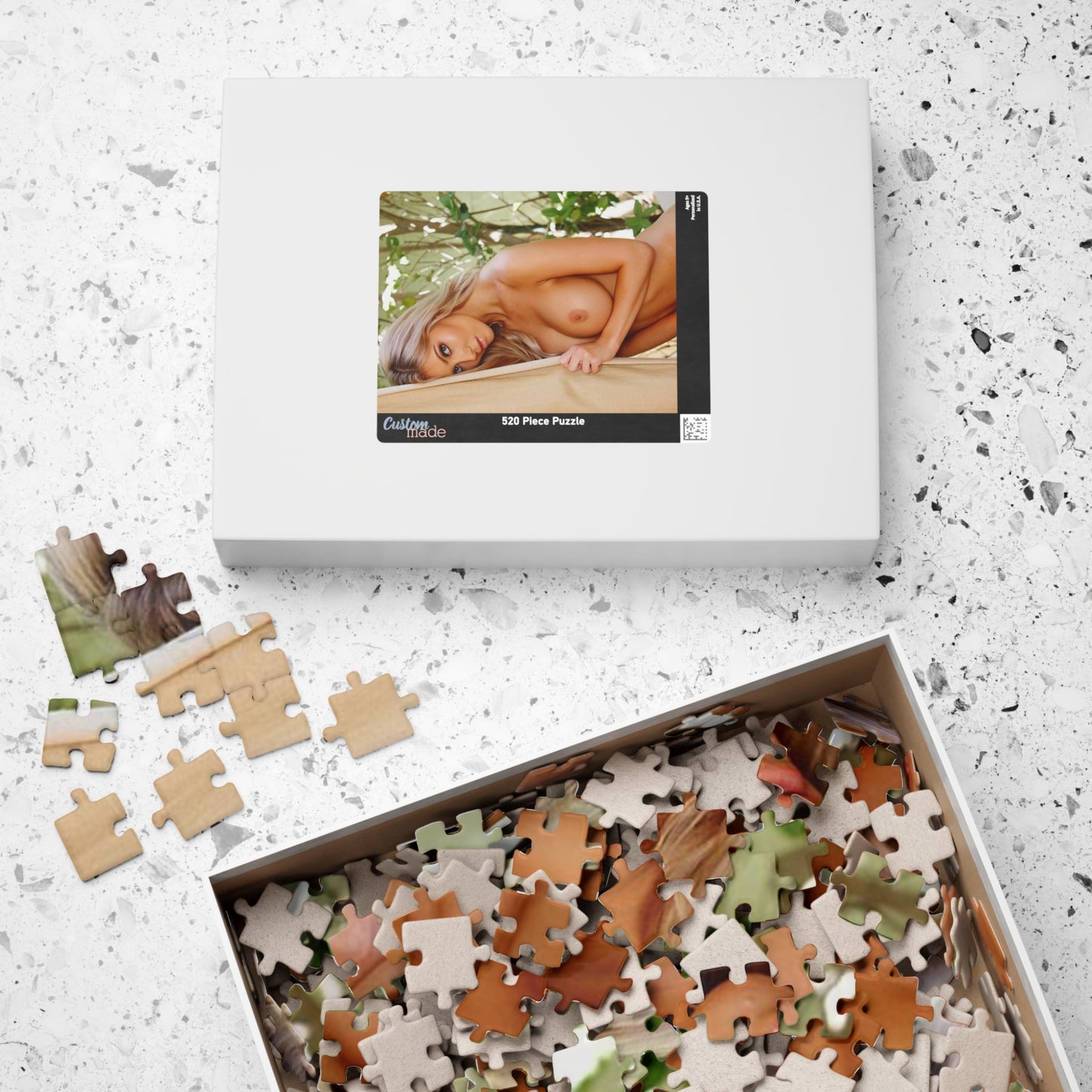 Puzzle (110, 252, 500, 1014-piece) Pet Harli Lotts Nude #2