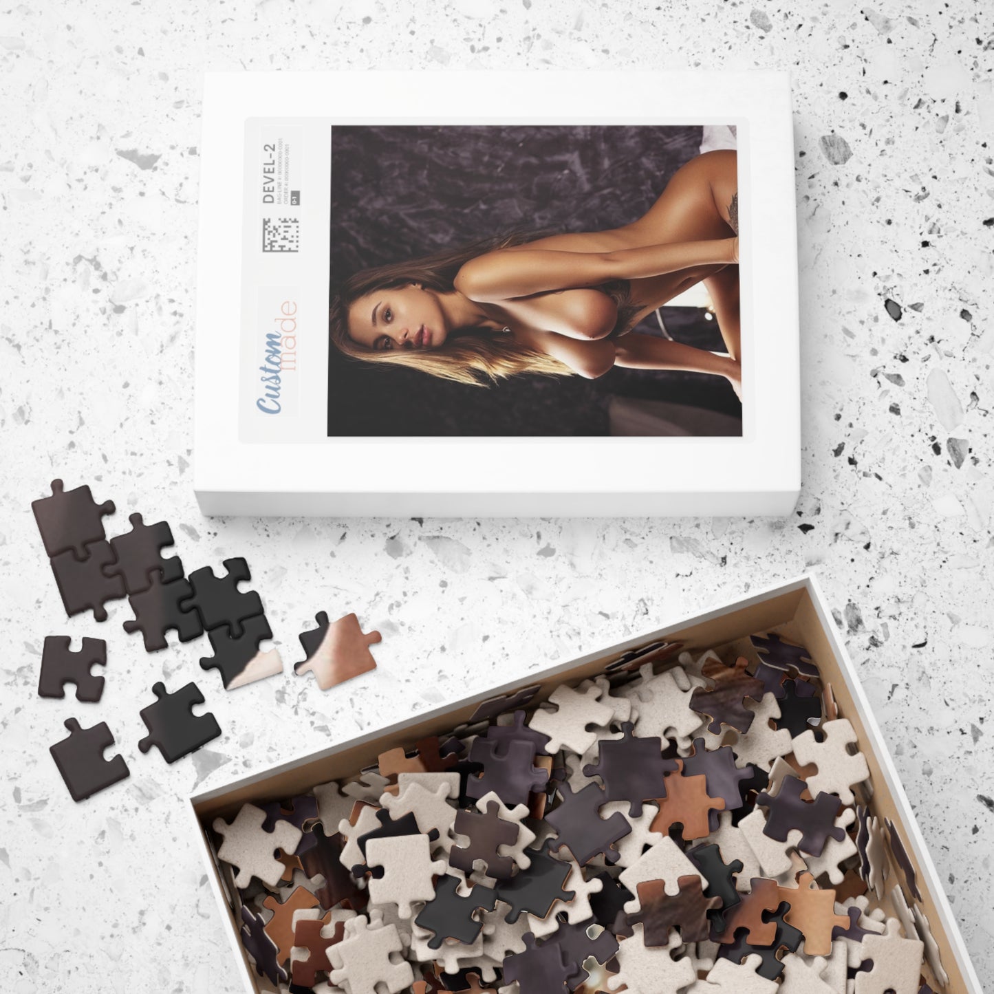 Puzzle (110, 252, 500, 1014-piece) Porn Star Puzzle Liya Silver #1