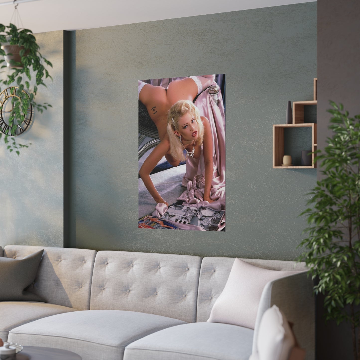 Satin Posters (210gsm) Pornstar Jenna Jameson Nude