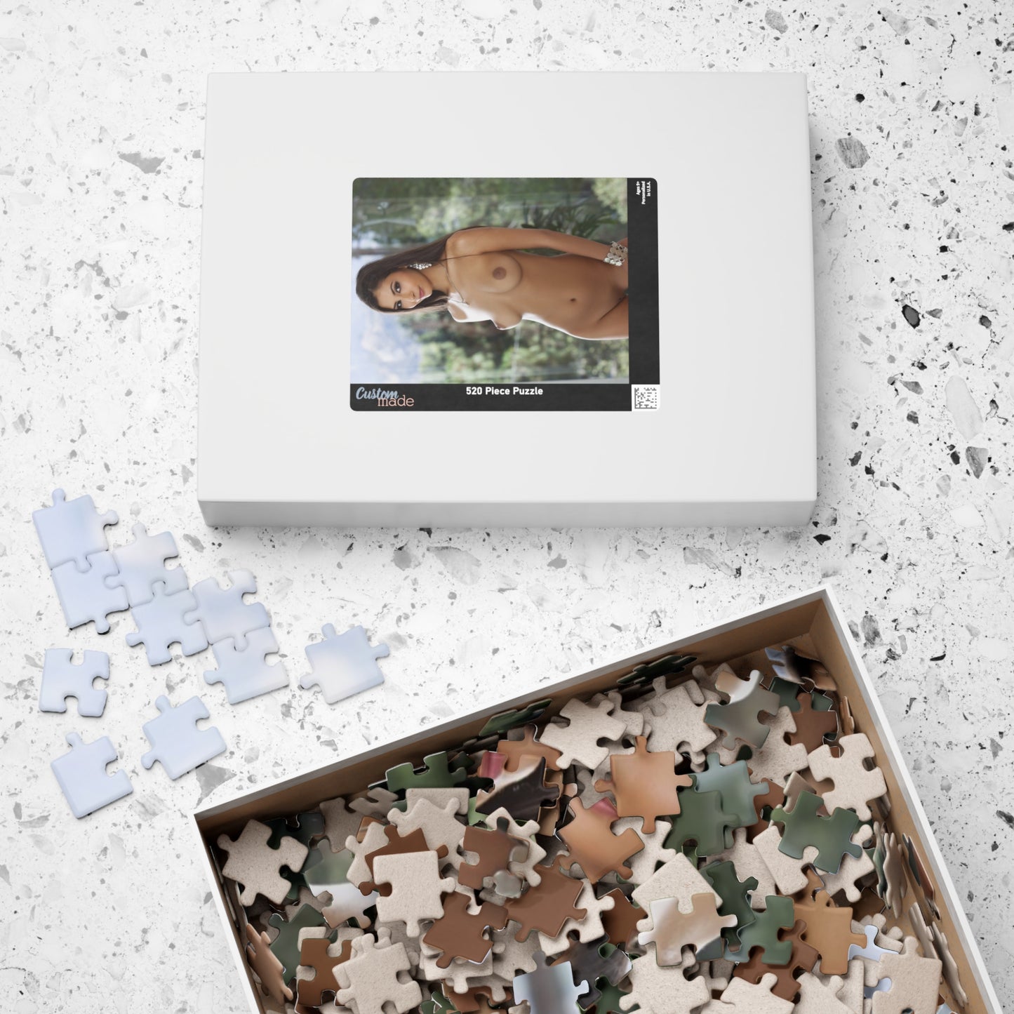 Puzzle (110, 252, 500, 1014-piece) Pet 2018 Gianna Dior Nude 2