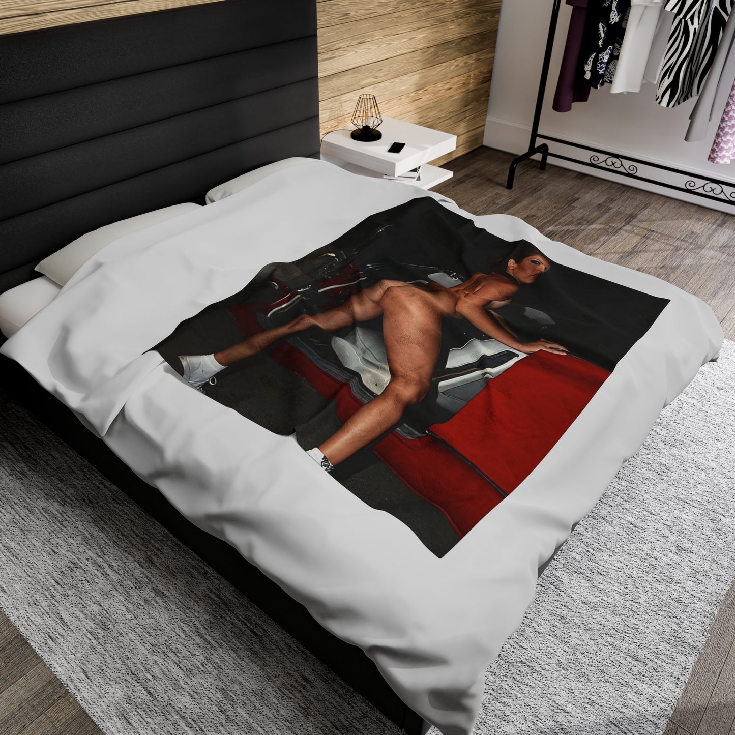 Velveteen Plush Blanket Pornstar Jenna Haze Nude