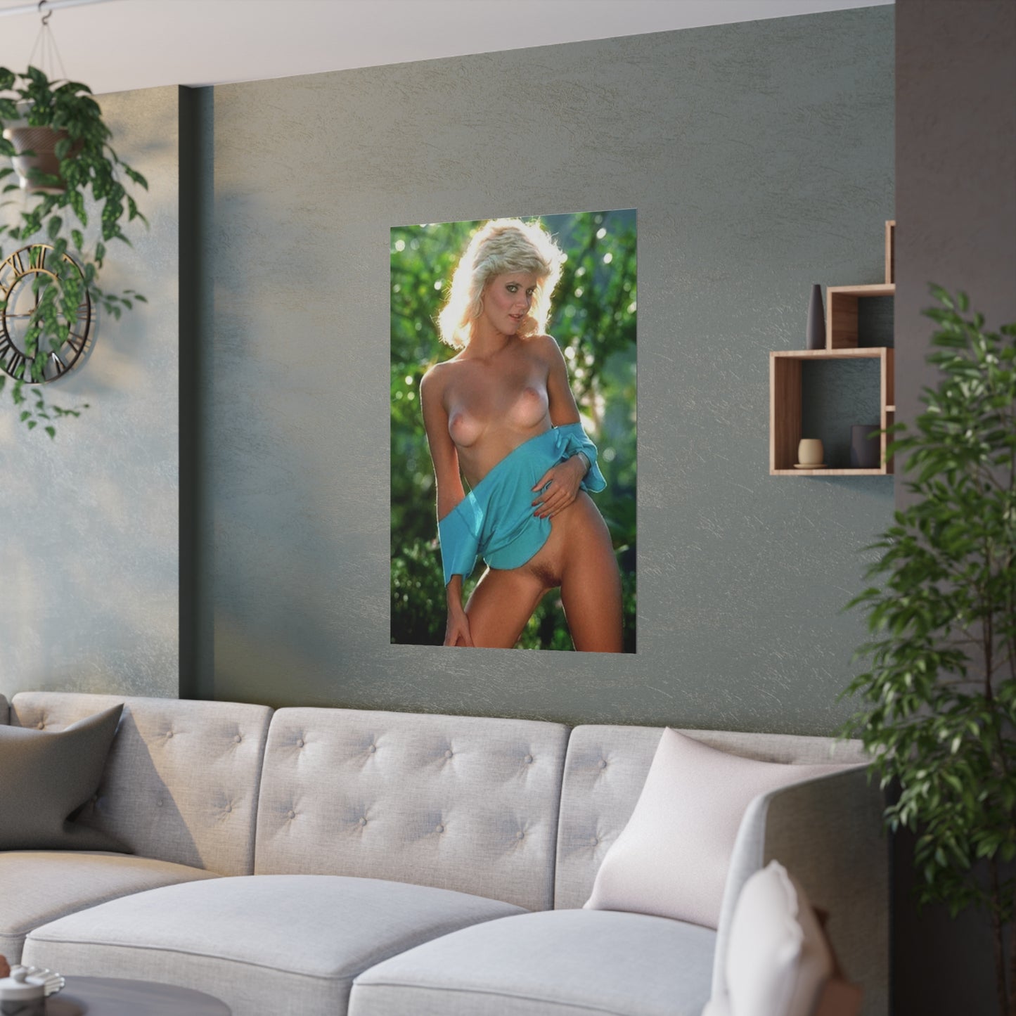 Satin Posters (210gsm) Ginger Lynn Nude