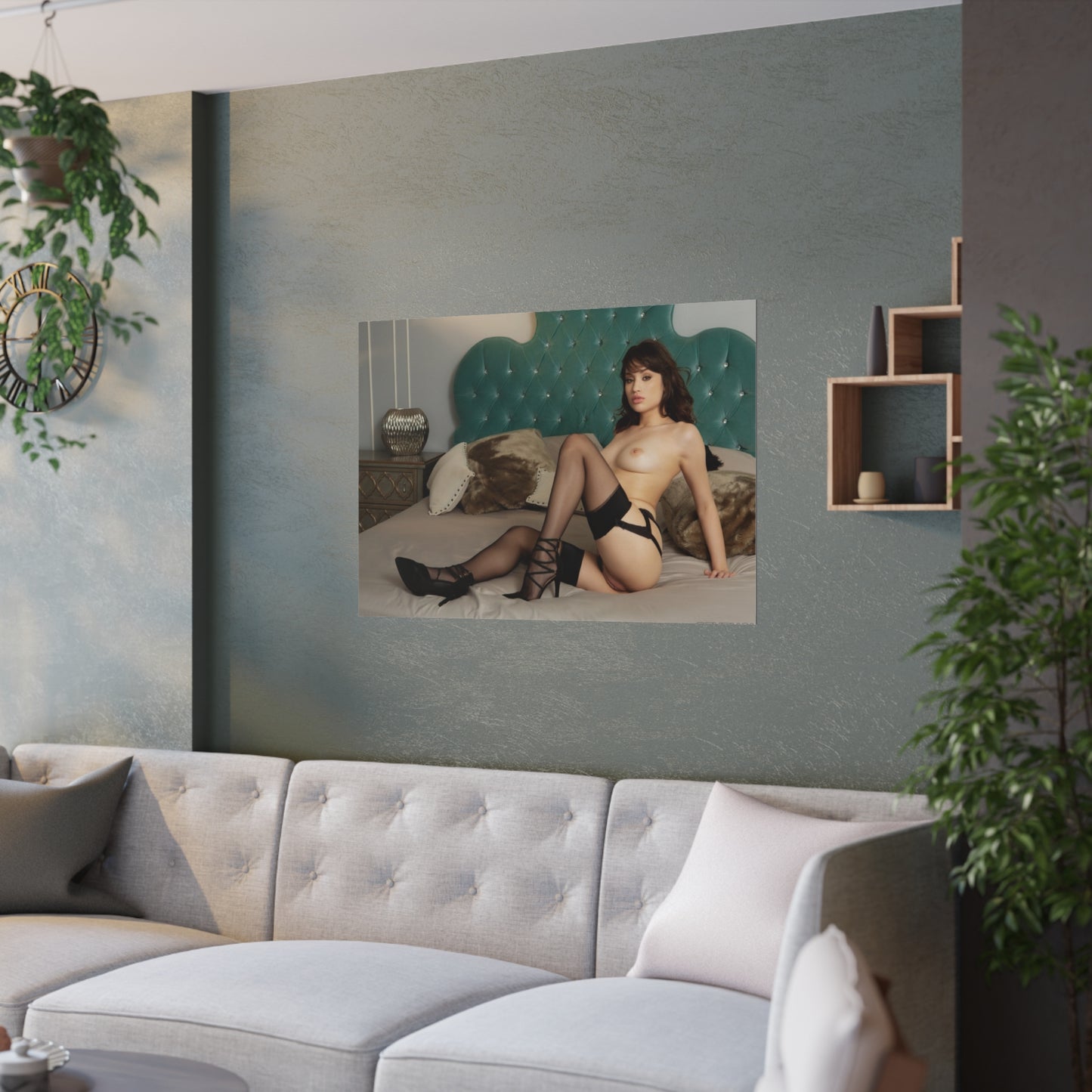 Satin Posters (210gsm) Penthouse Pet October 2019 Liv Wild