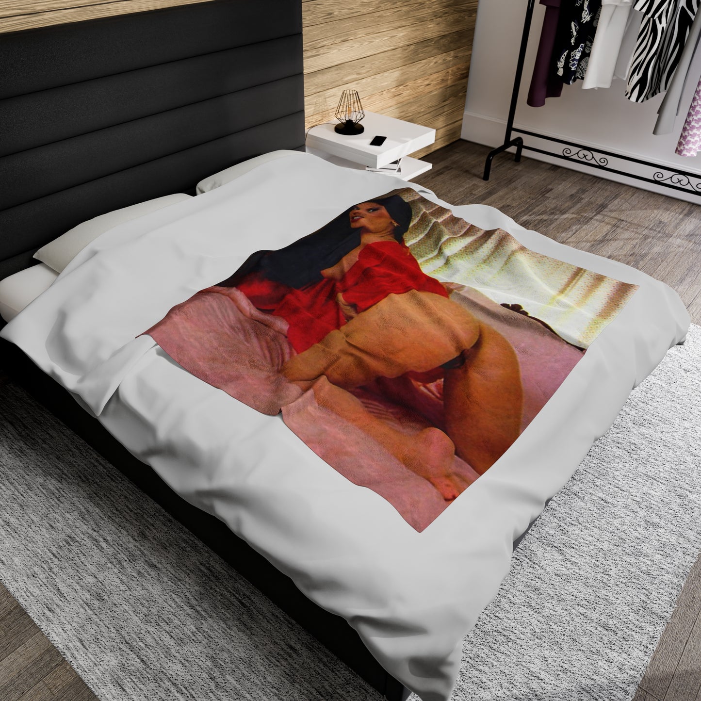Velveteen Plush Blanket Porn Star Hyapatia Lee Nude