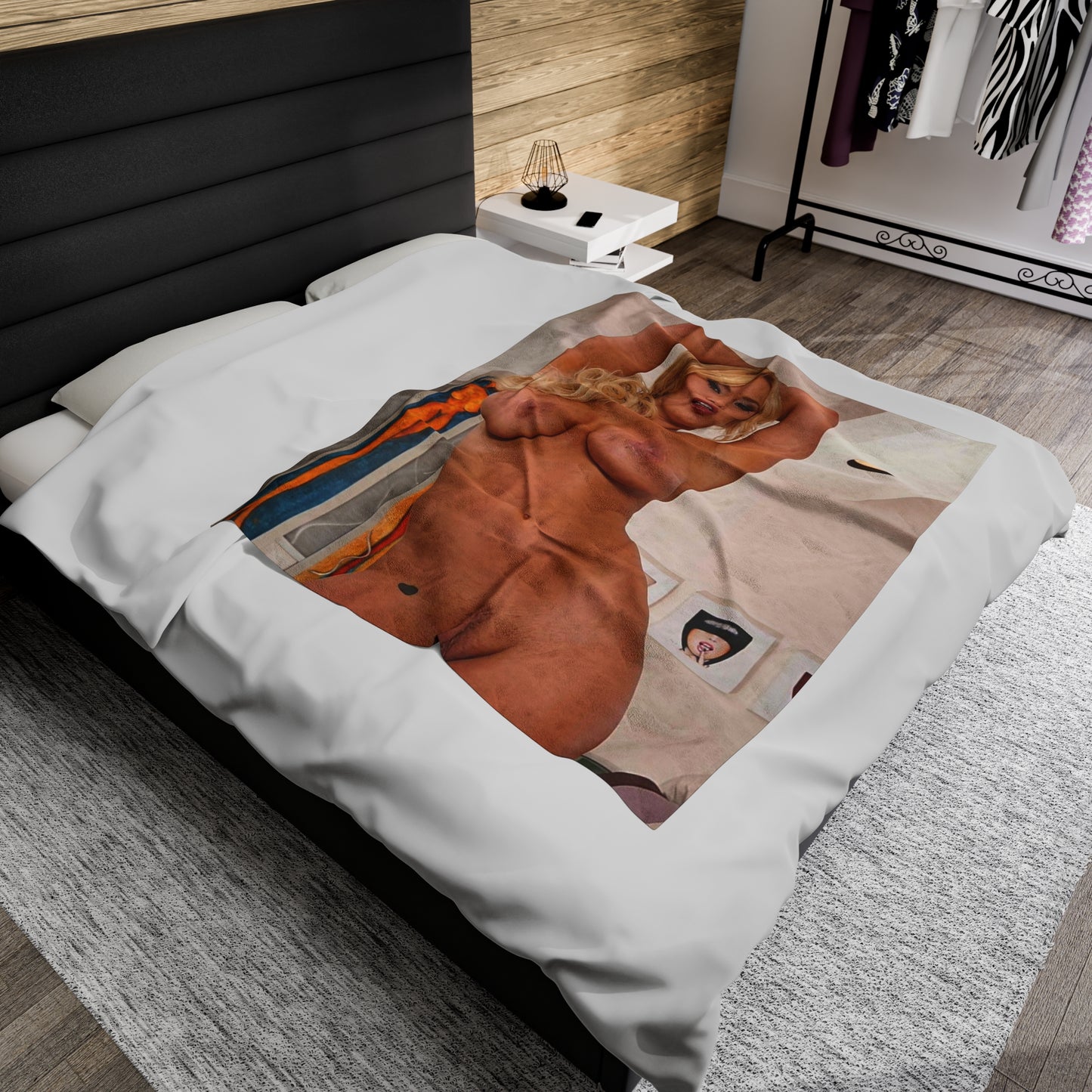Velveteen Plush Blanket Pornstar Shyla Stylez Nude