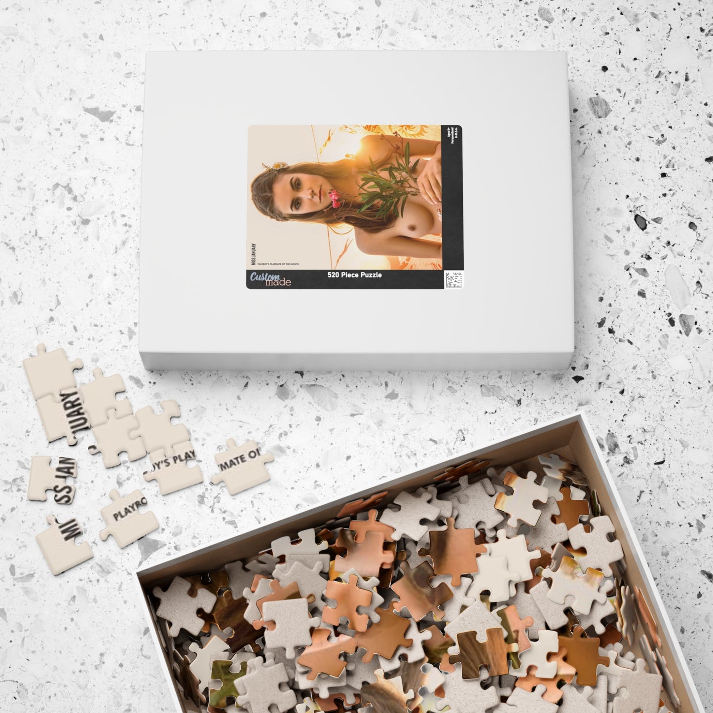 Puzzle (110, 252, 500, 1014-piece) Playboy Playmate Jan 2016 Amberleigh West