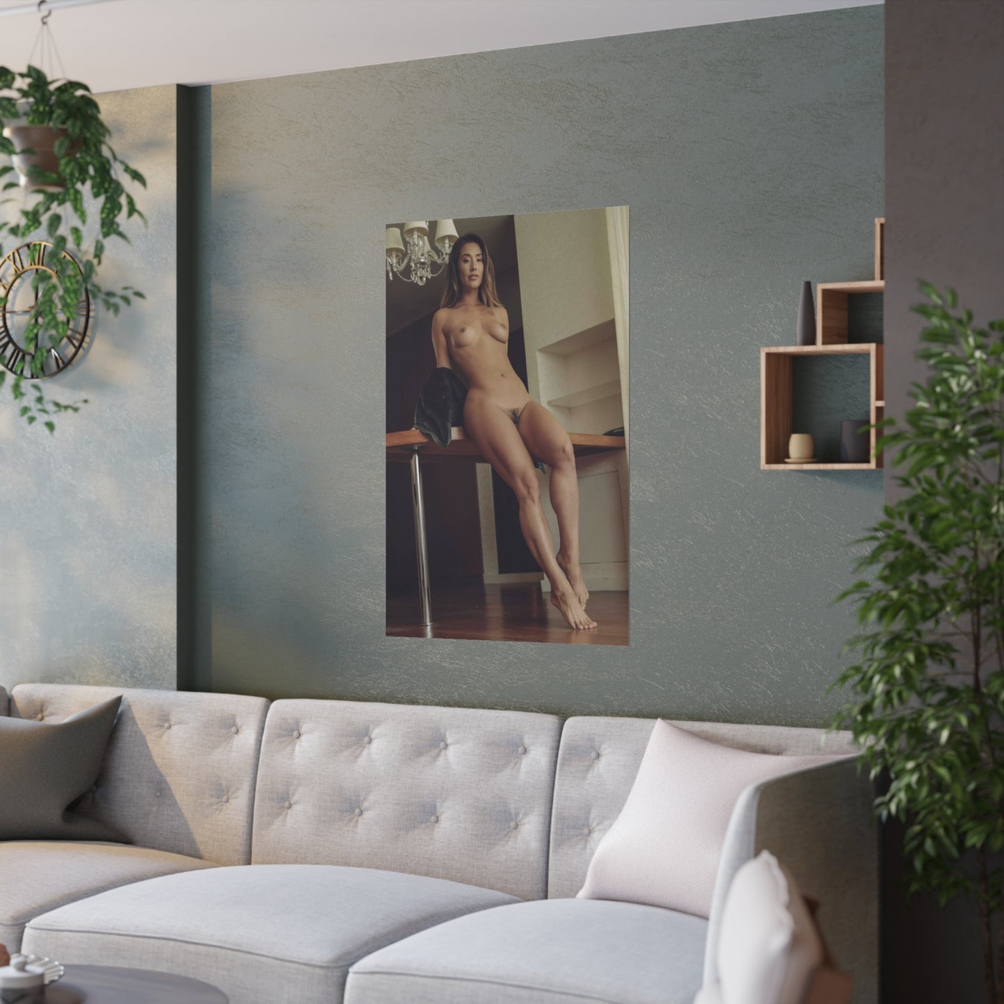 Satin Posters (210gsm) Eva Lovia Nude