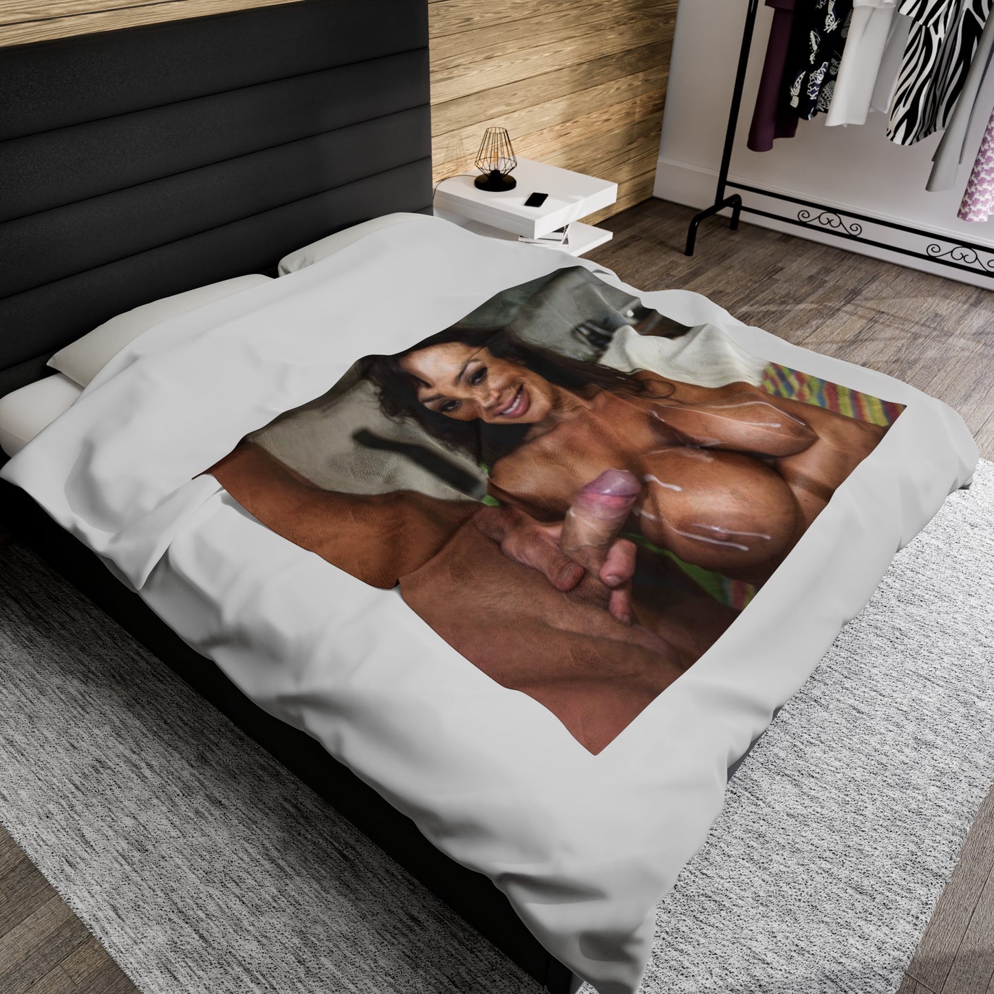 Velveteen Plush Blanket Lisa Ann