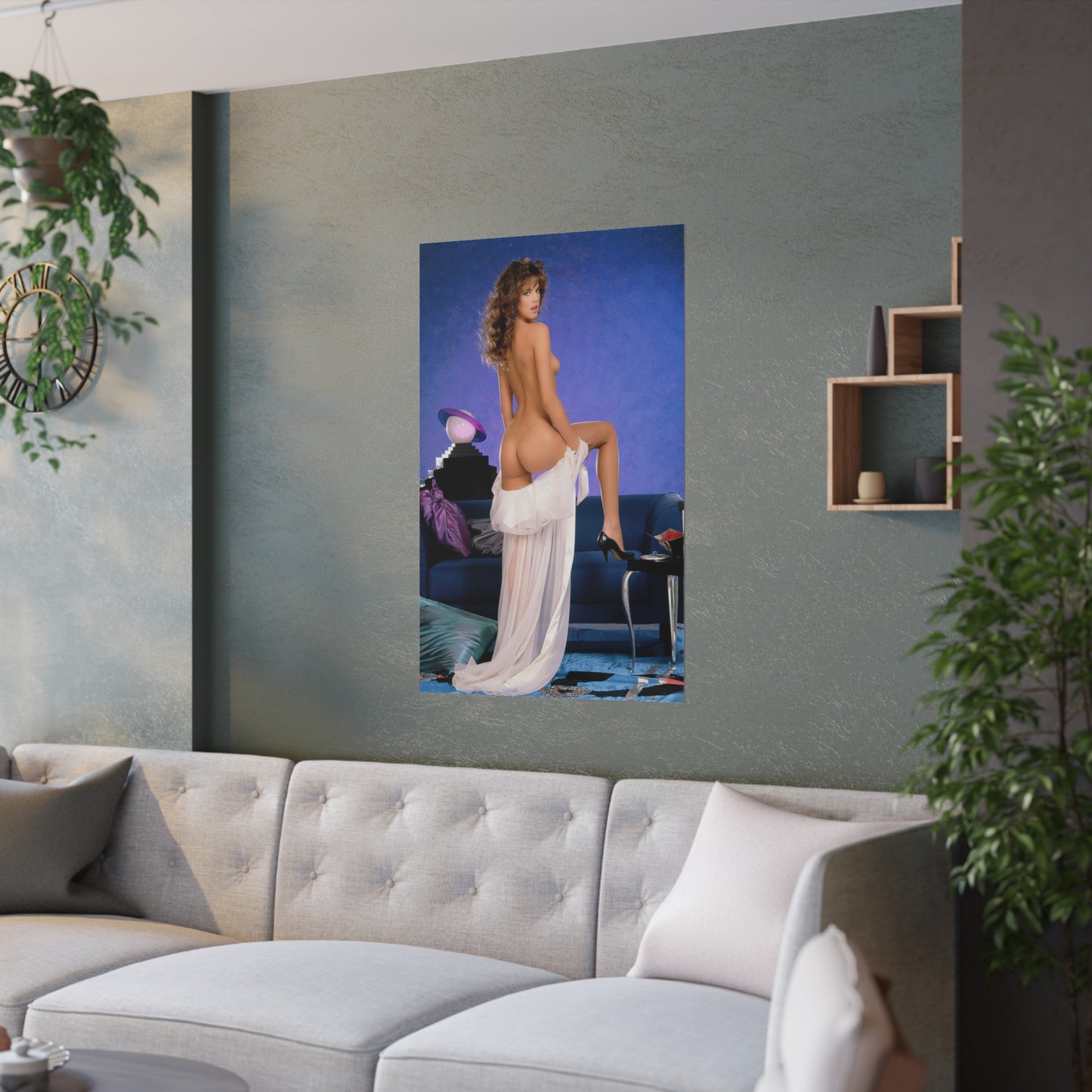 Satin Posters (210gsm) Pornstar Racquel Darrian Nude