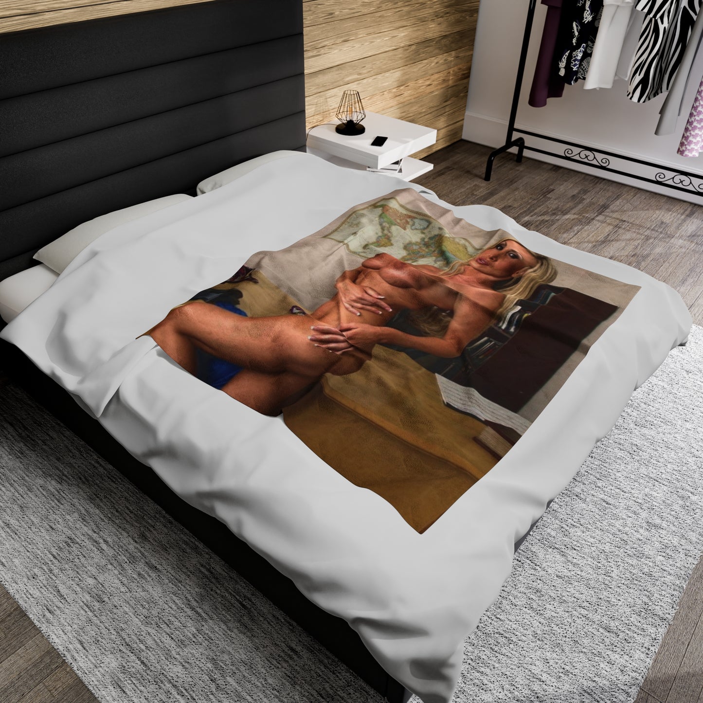 Velveteen Plush Blanket Porn Star Nikki Benz