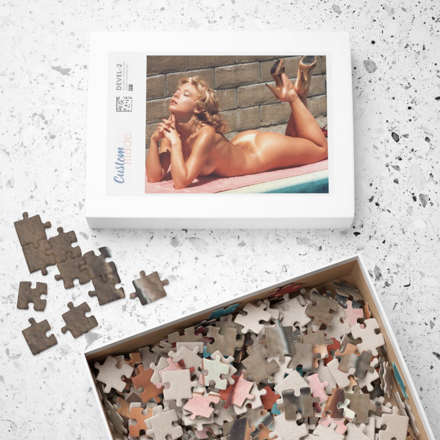 Puzzle (110, 252, 500, 1014-piece) Porn Star Puzzle Nina Hartley #3
