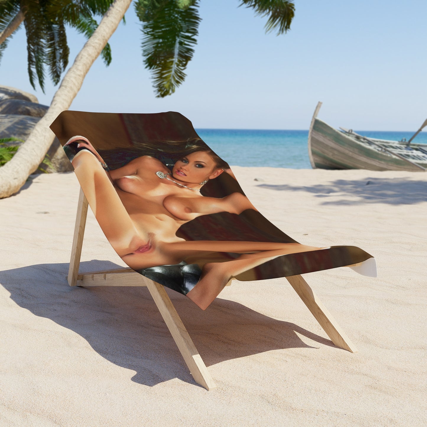 Beach Towel Penthouse Pet April 2013 Whitney Westgate