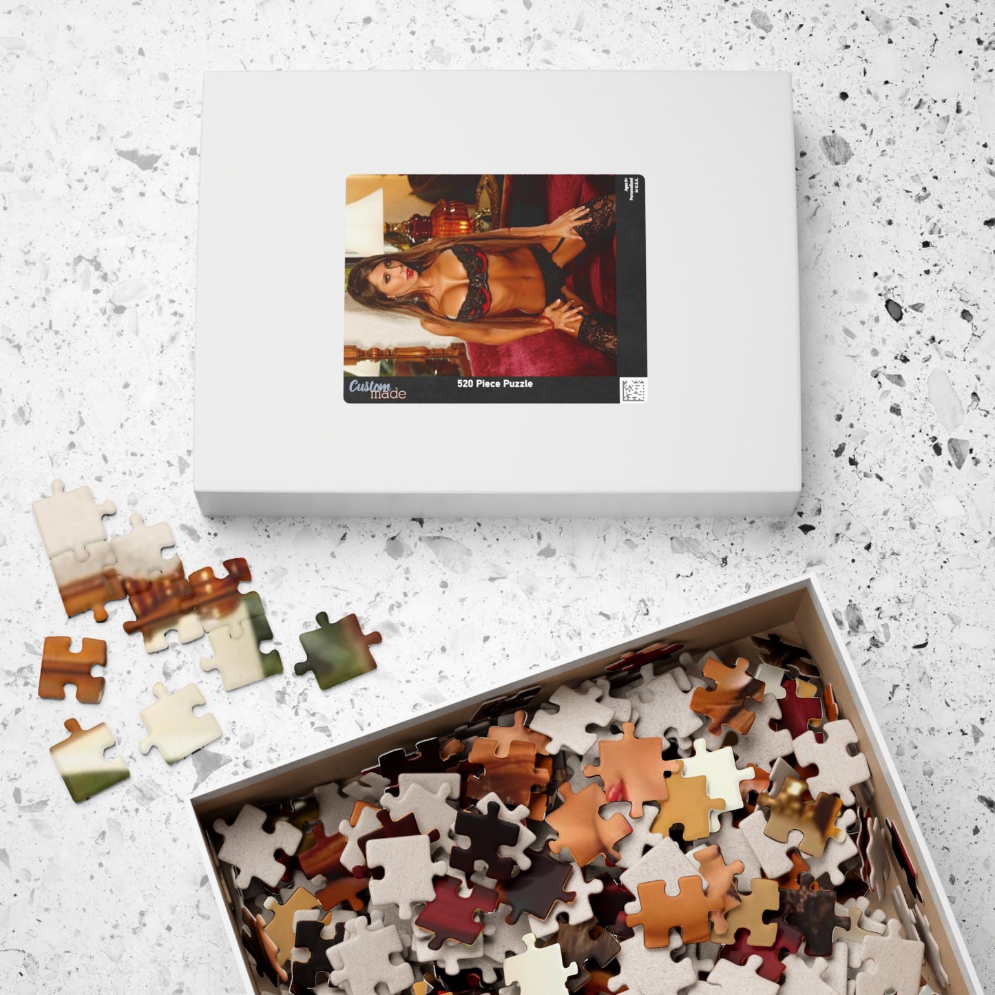 Puzzle (110, 252, 520, 1014-piece) Madison Ivy Sexy Lingerie