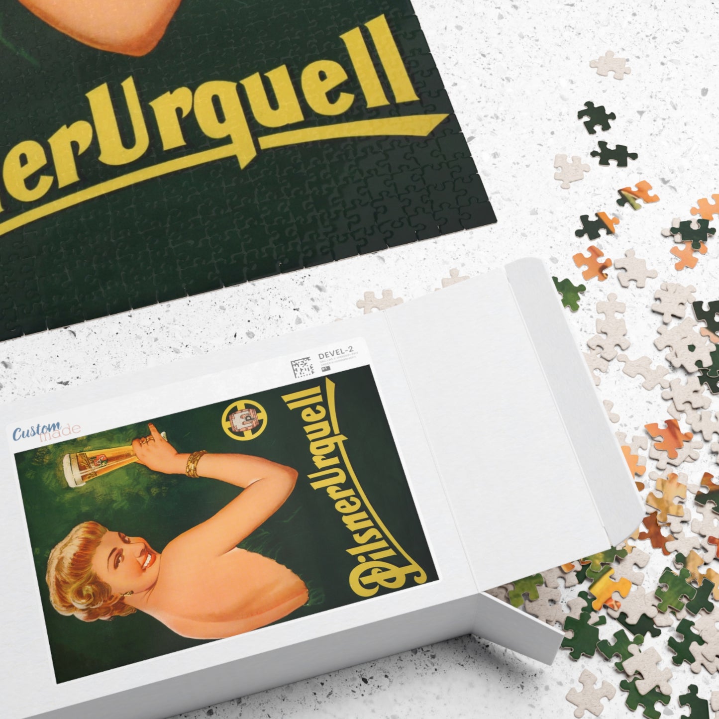 Puzzle (110, 252, 520, 1014-piece) Retro Beer Advertising