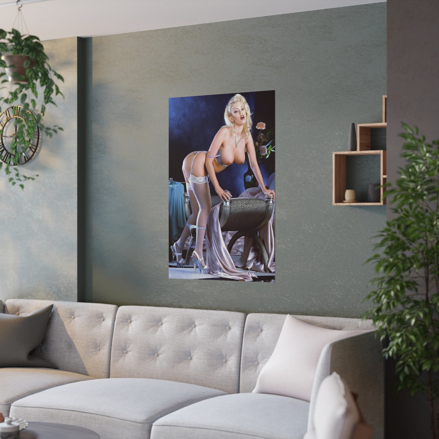Satin Posters (210gsm) Pornstar Jenna Jameson Nude