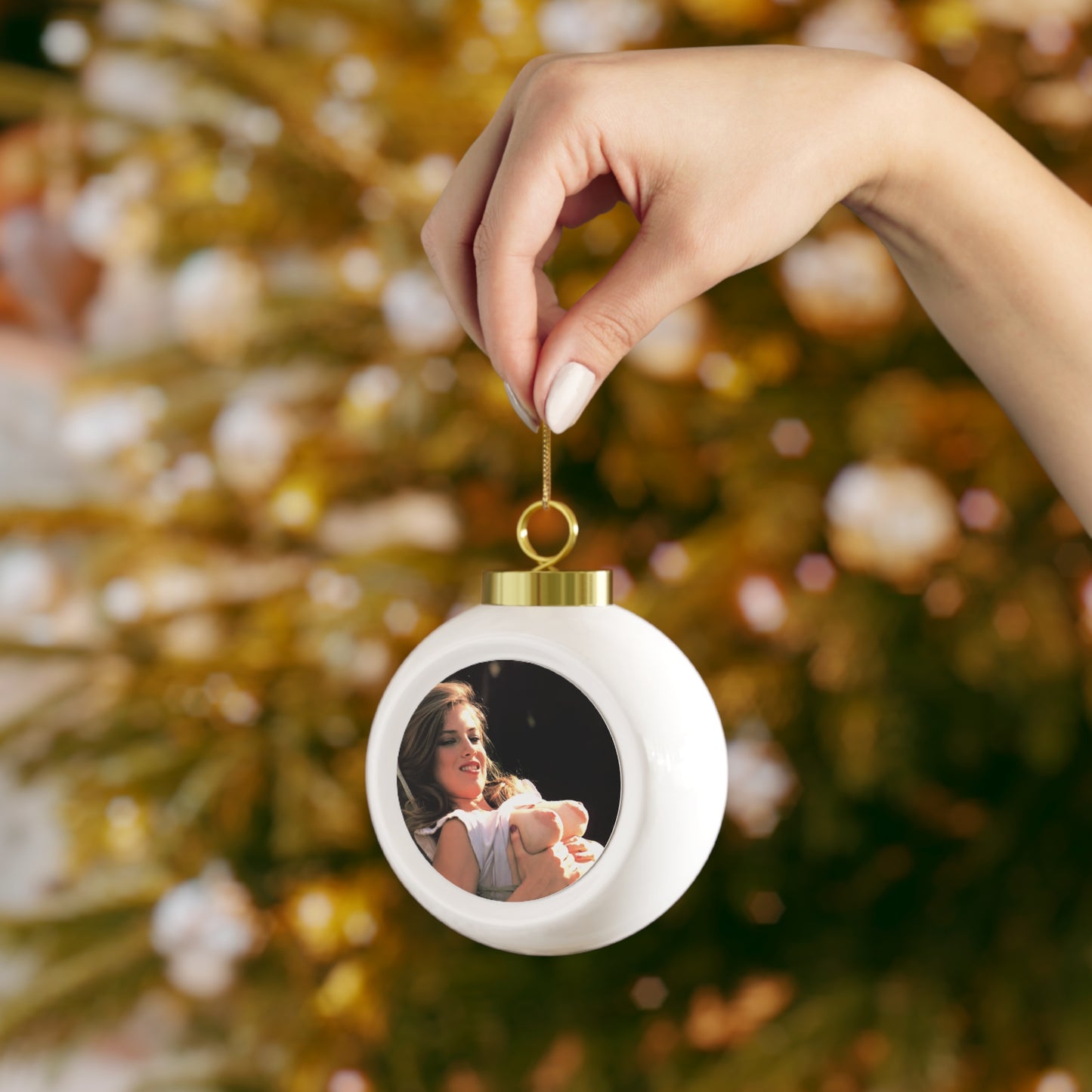 Christmas Ball Ornament Traci Lords