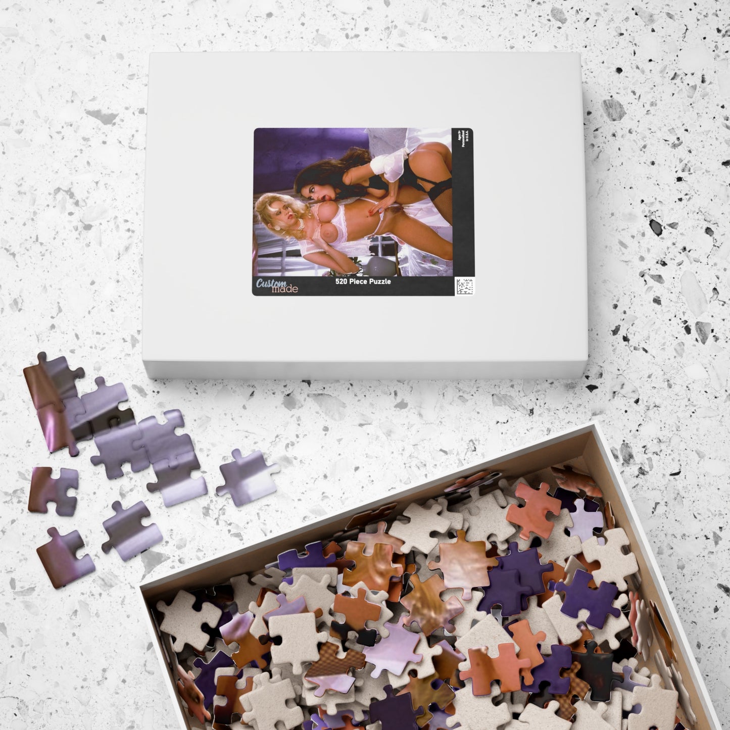 Puzzle (110, 252, 520, 1014-piece) Jenna Jameson & Rebecca Lord Nude