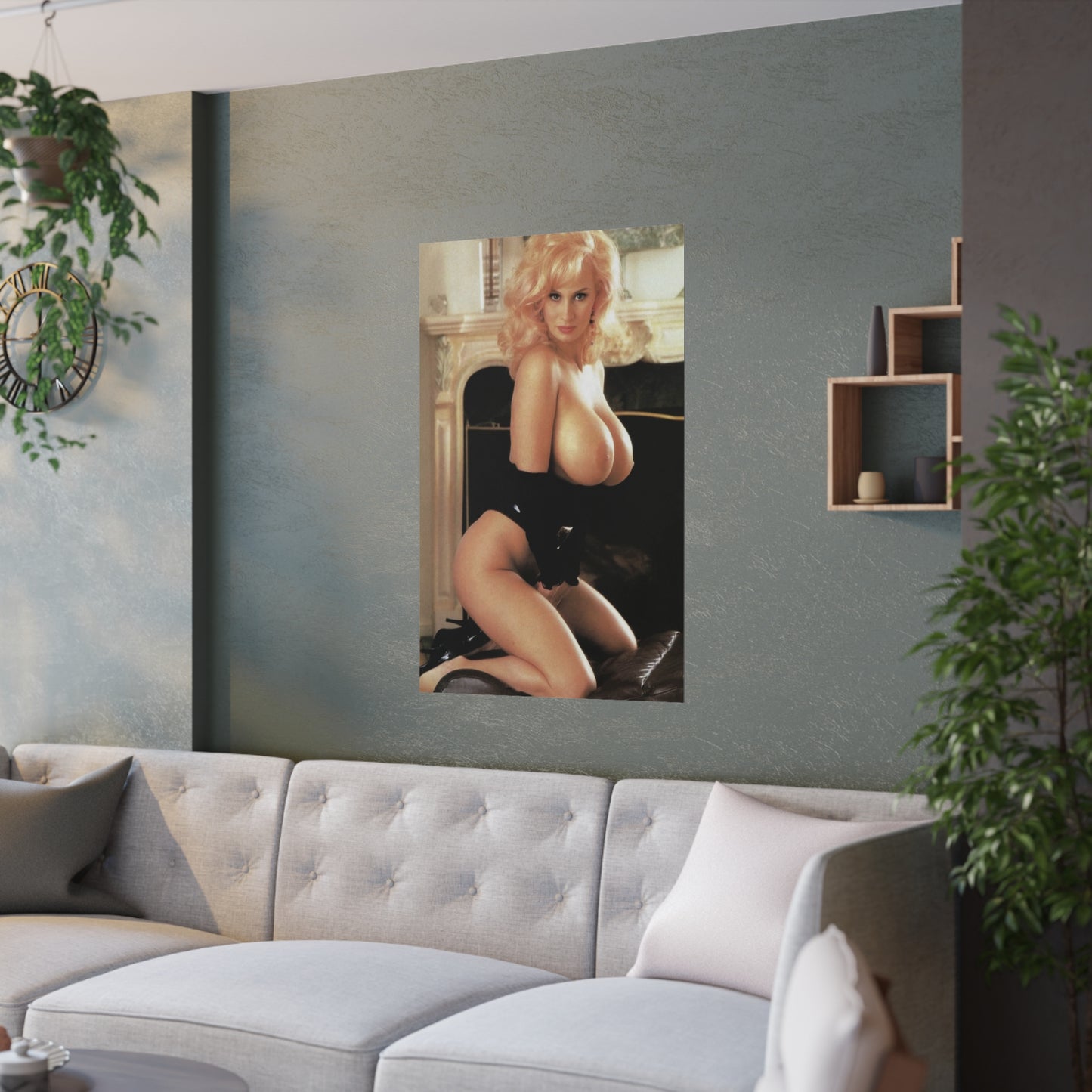 Satin Posters (210gsm) Retro Star Marilyn Melons