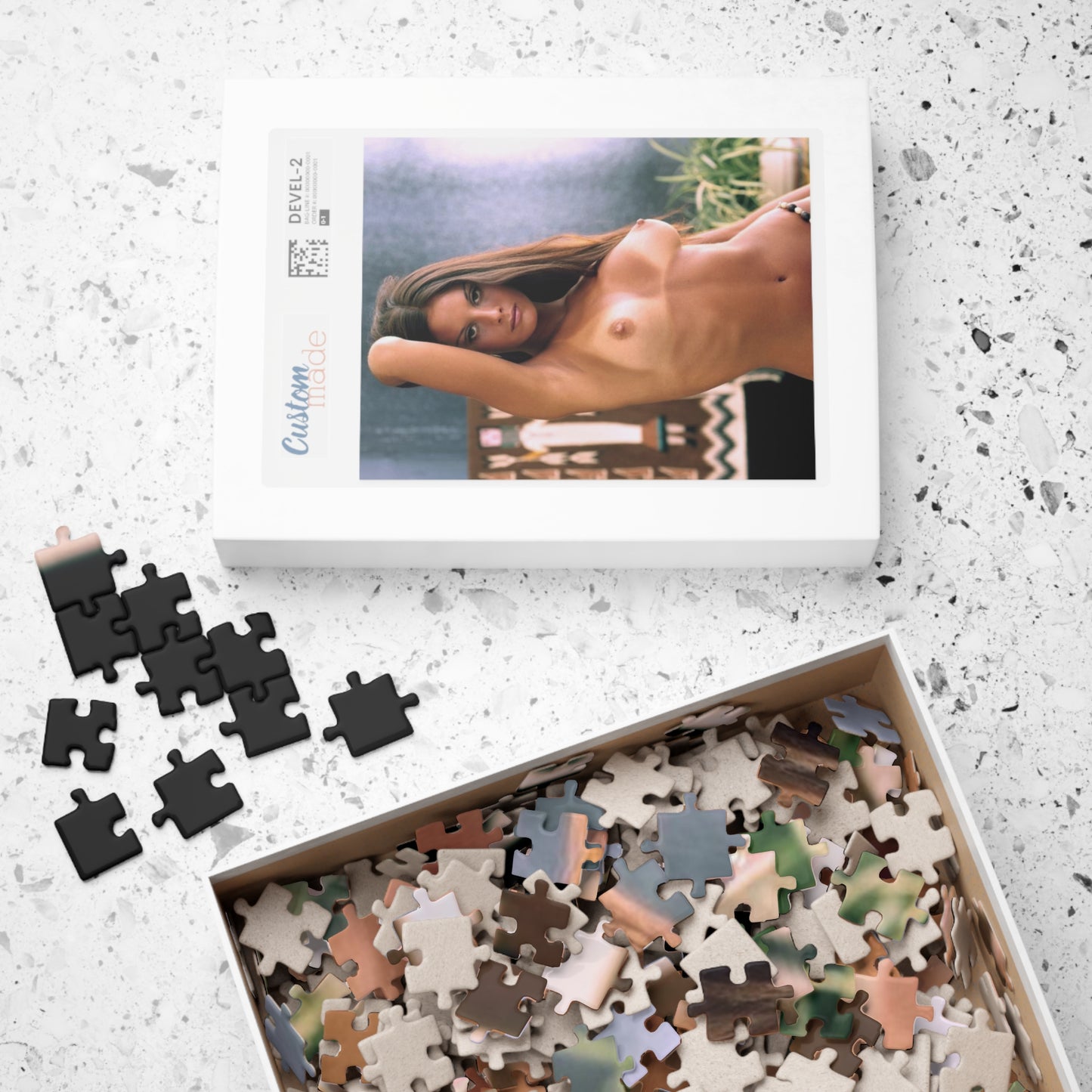 Puzzle (110, 252, 500, 1014-piece) Playboy Playmate March 1972 Ellen Michaels