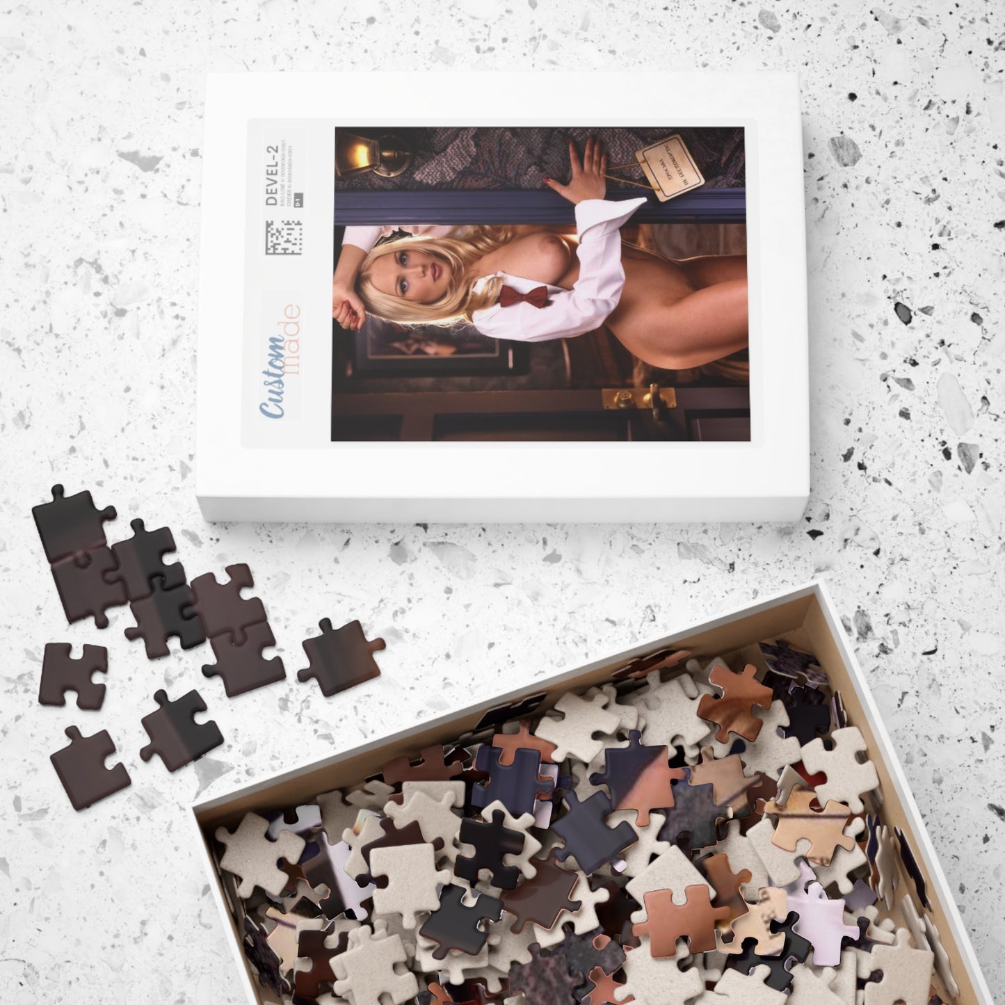 Puzzle (110, 252, 500, 1014-piece) Playboy Playmate November 1997 Inga Drozdova