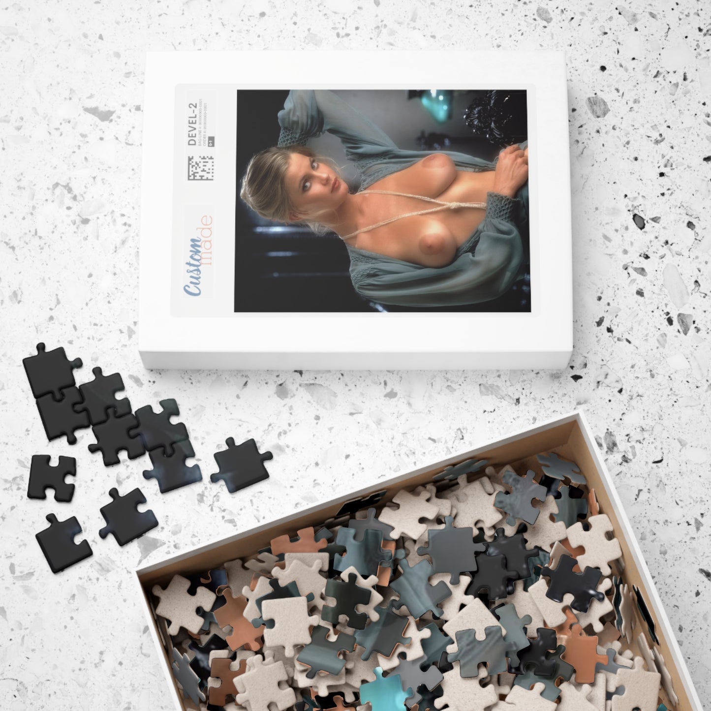 Puzzle (110, 252, 500, 1014-piece) Playboy Playmate December 1978 Janet Quist