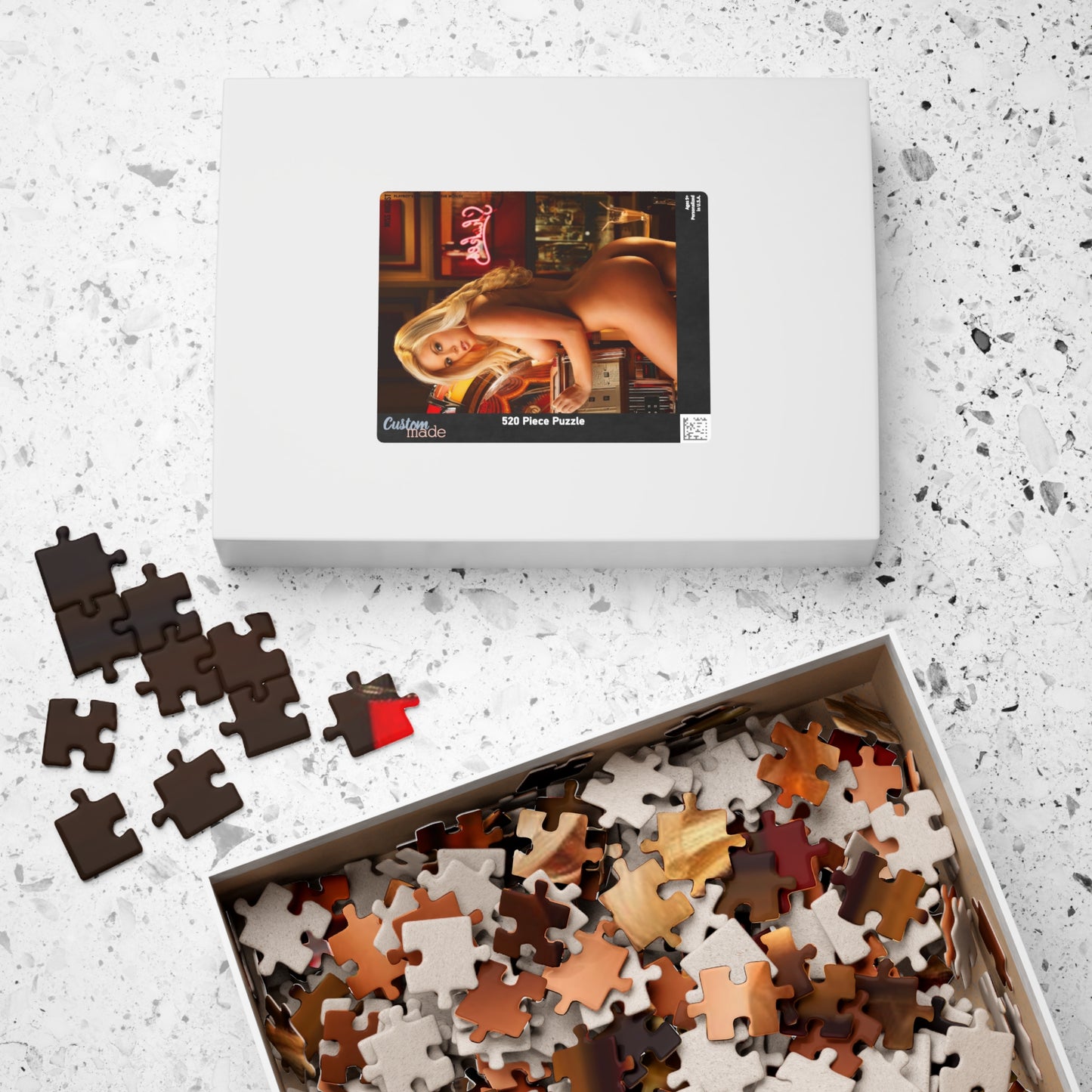 Puzzle (110, 252, 500, 1014-piece) Playmate August 2008 Kayla Collins