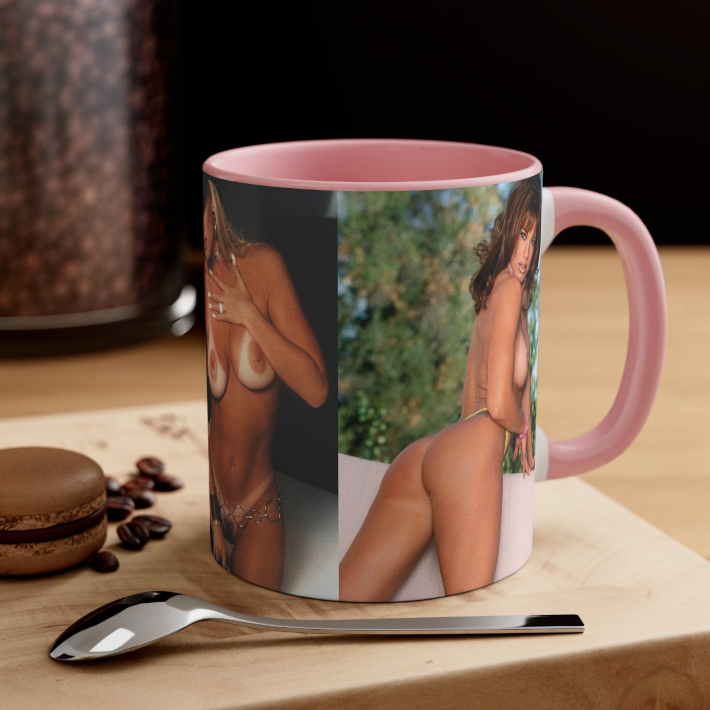 Accent Coffee Mug, 11oz Pornstar Racquel Darrian Nude
