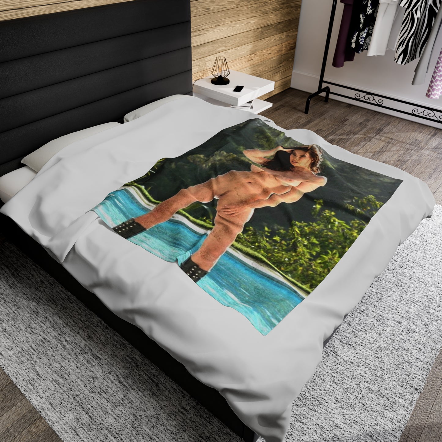Velveteen Plush Blanket Porn Star Tera Patrick Nude