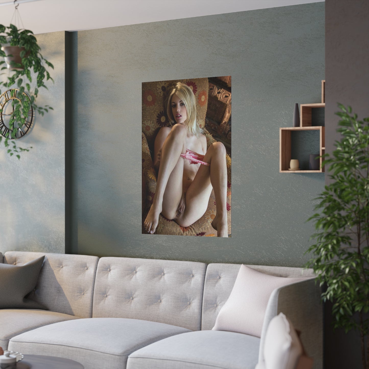 Satin Posters (210gsm) Pet 2016 Blake Eden nude 3