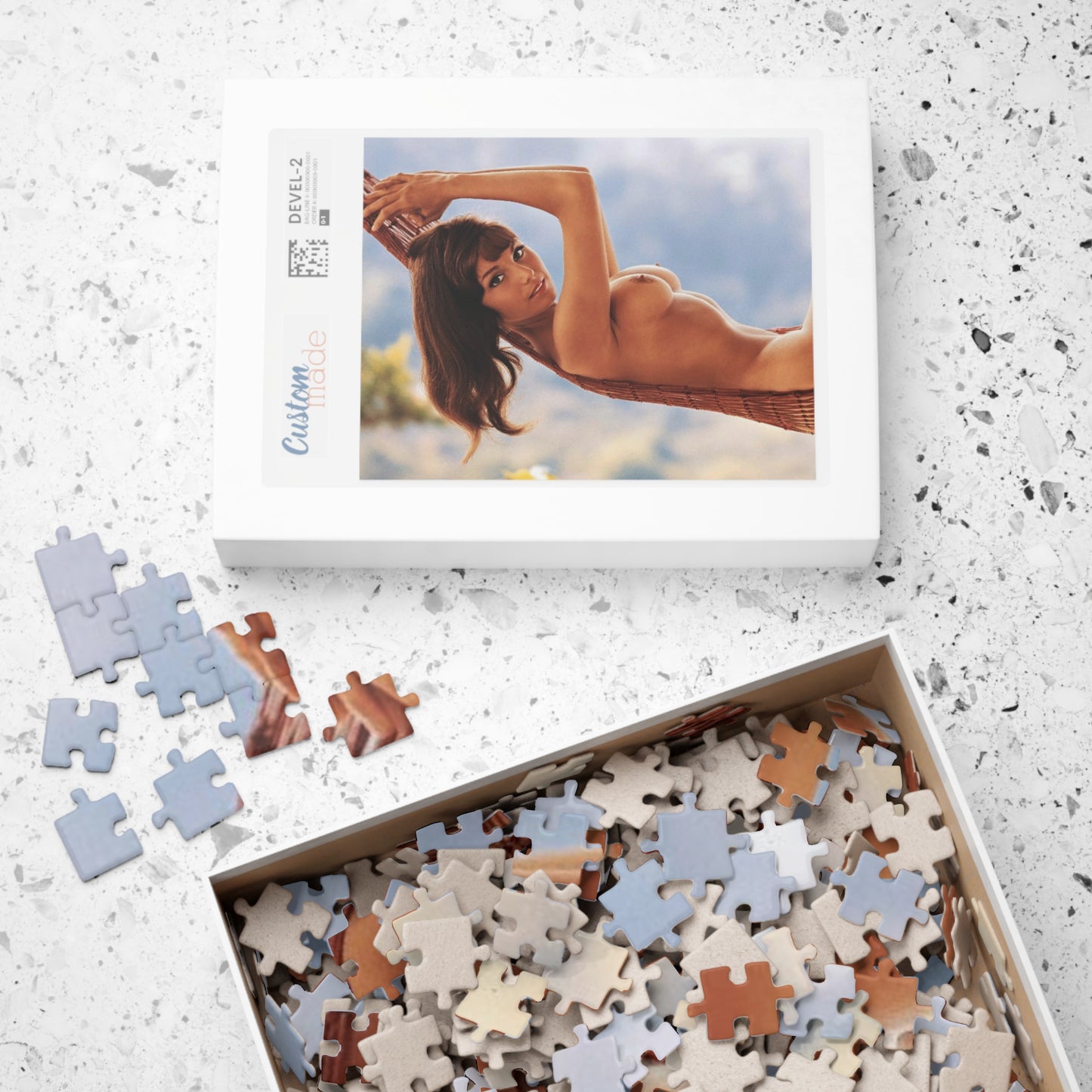 Puzzle (110, 252, 500, 1014-piece) Playboy Playmate September 1967 Angela Dorian