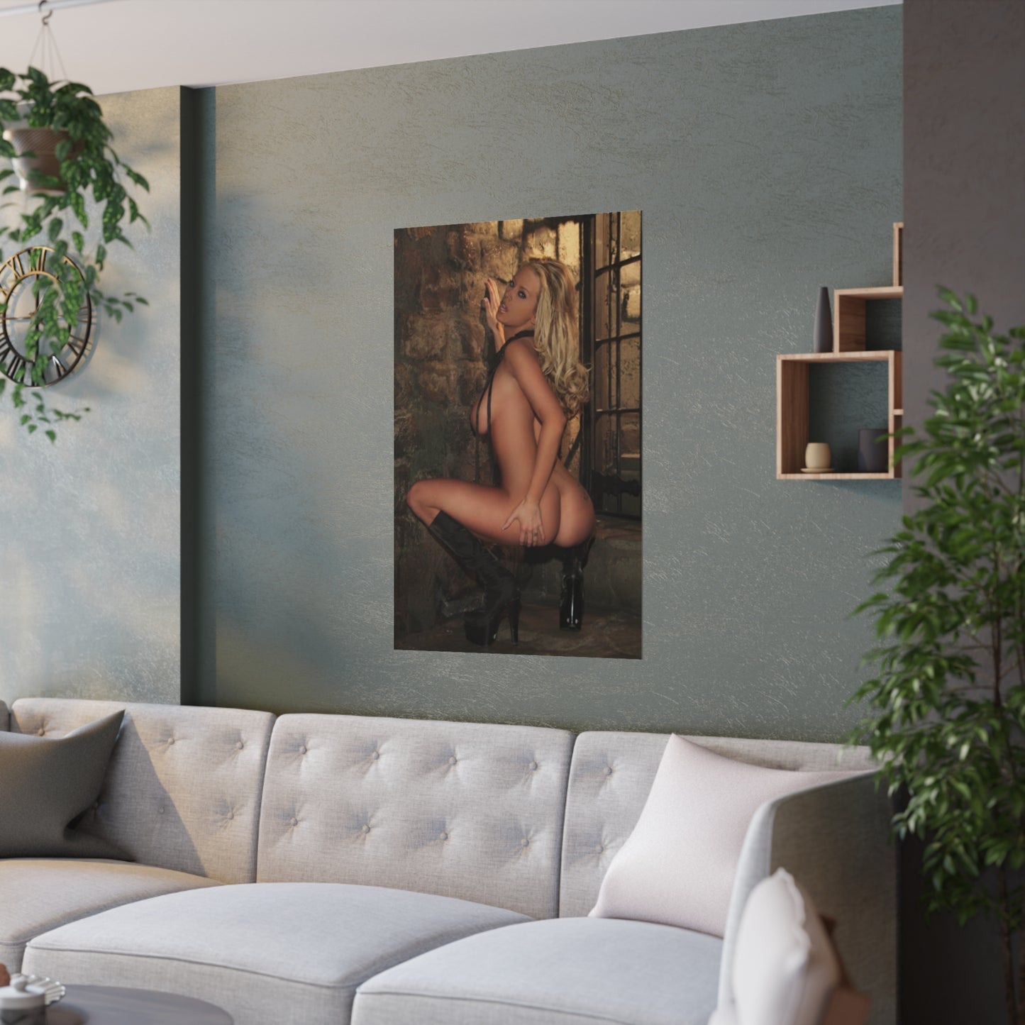 Satin Posters (210gsm) Pornstar Jenna Jameson Nude