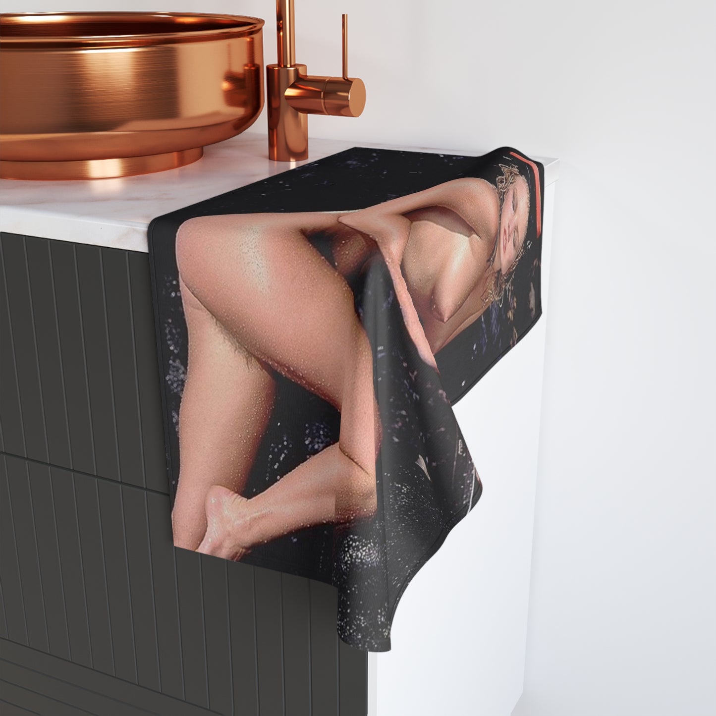 Hand Towel Retro Pornstar Shauna Grant Nude