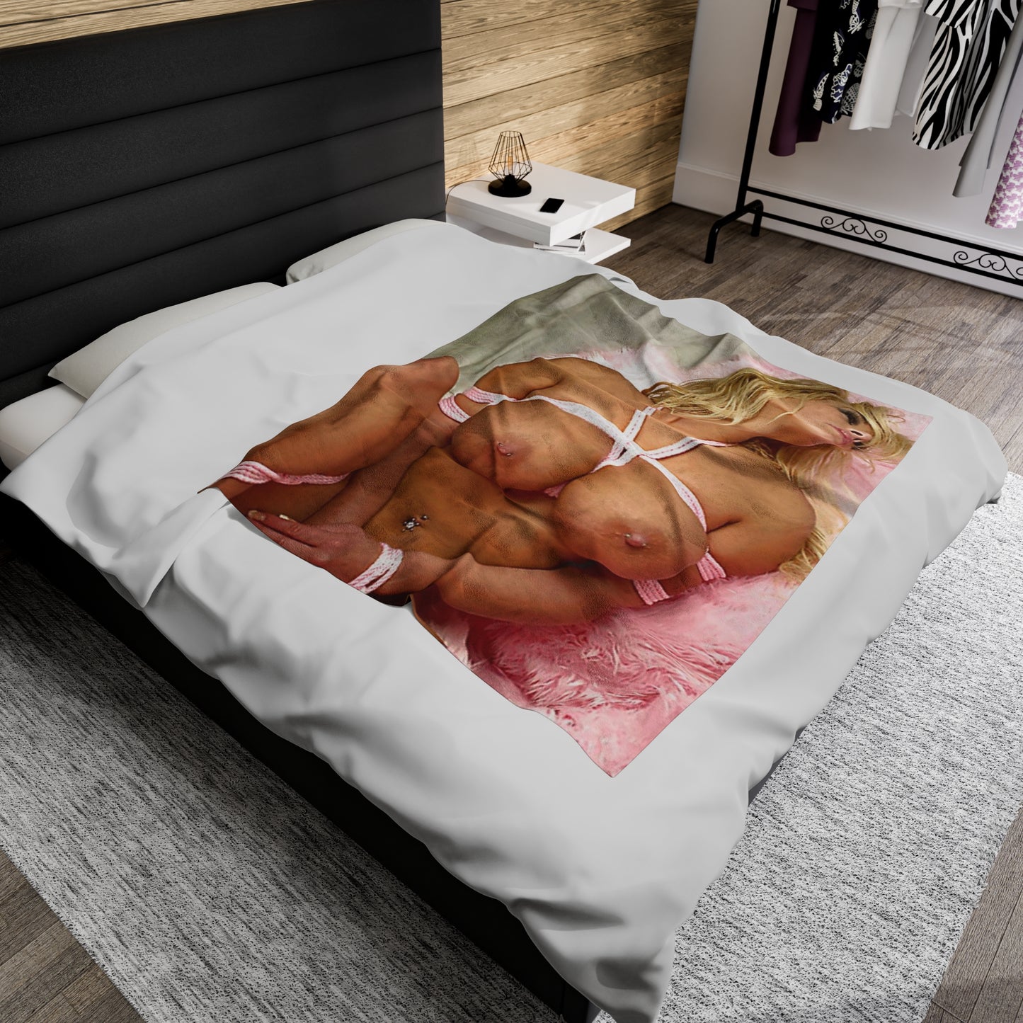Velveteen Plush Blanket Pornstar Shyla Stylez Nude