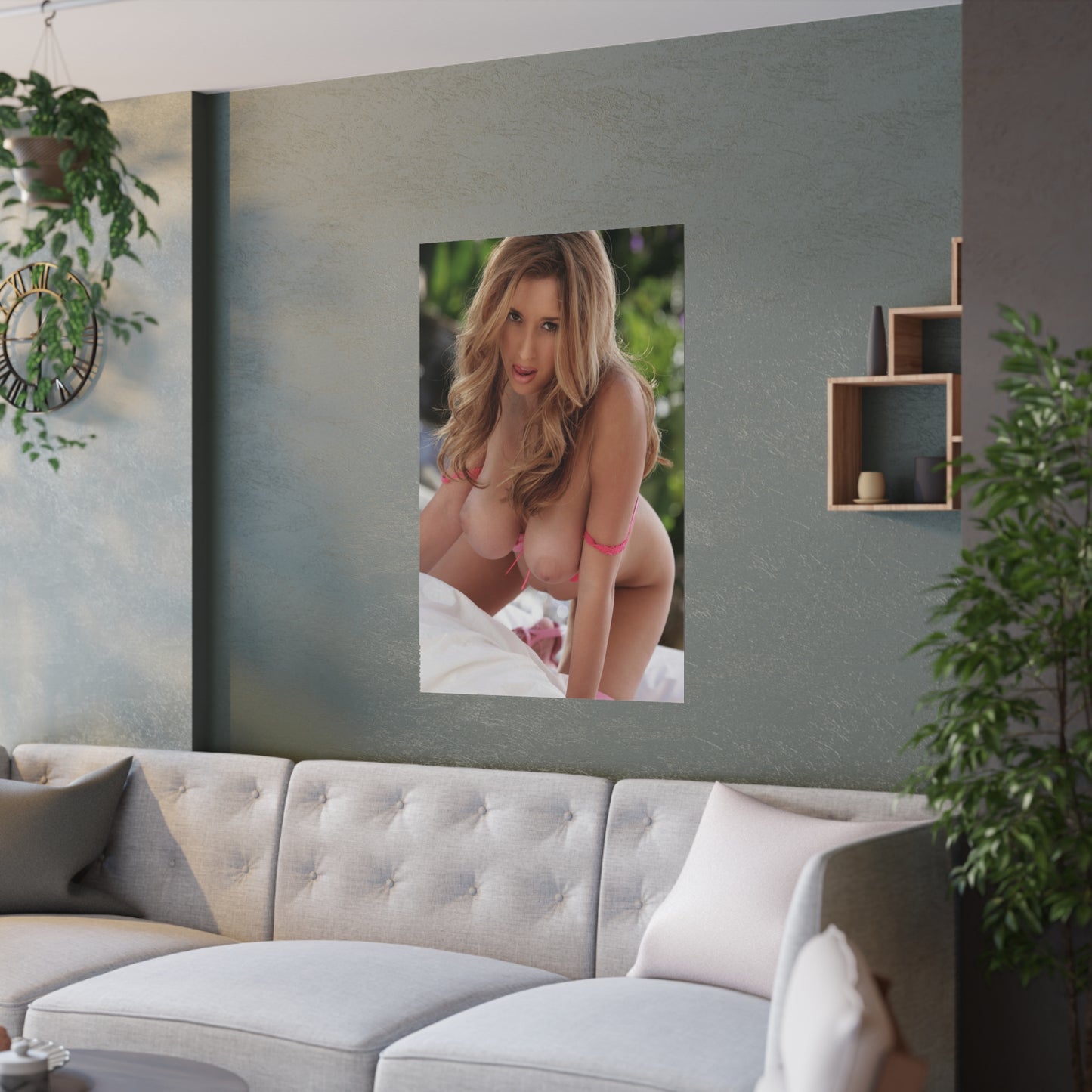 Satin Posters (210gsm) Shay Laren Nude 6