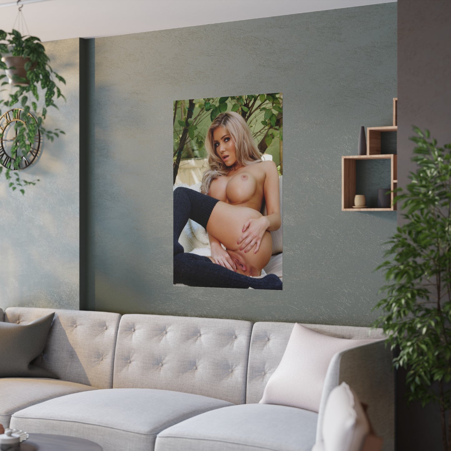 Satin Posters (210gsm) Pet Harli Lotts Nude