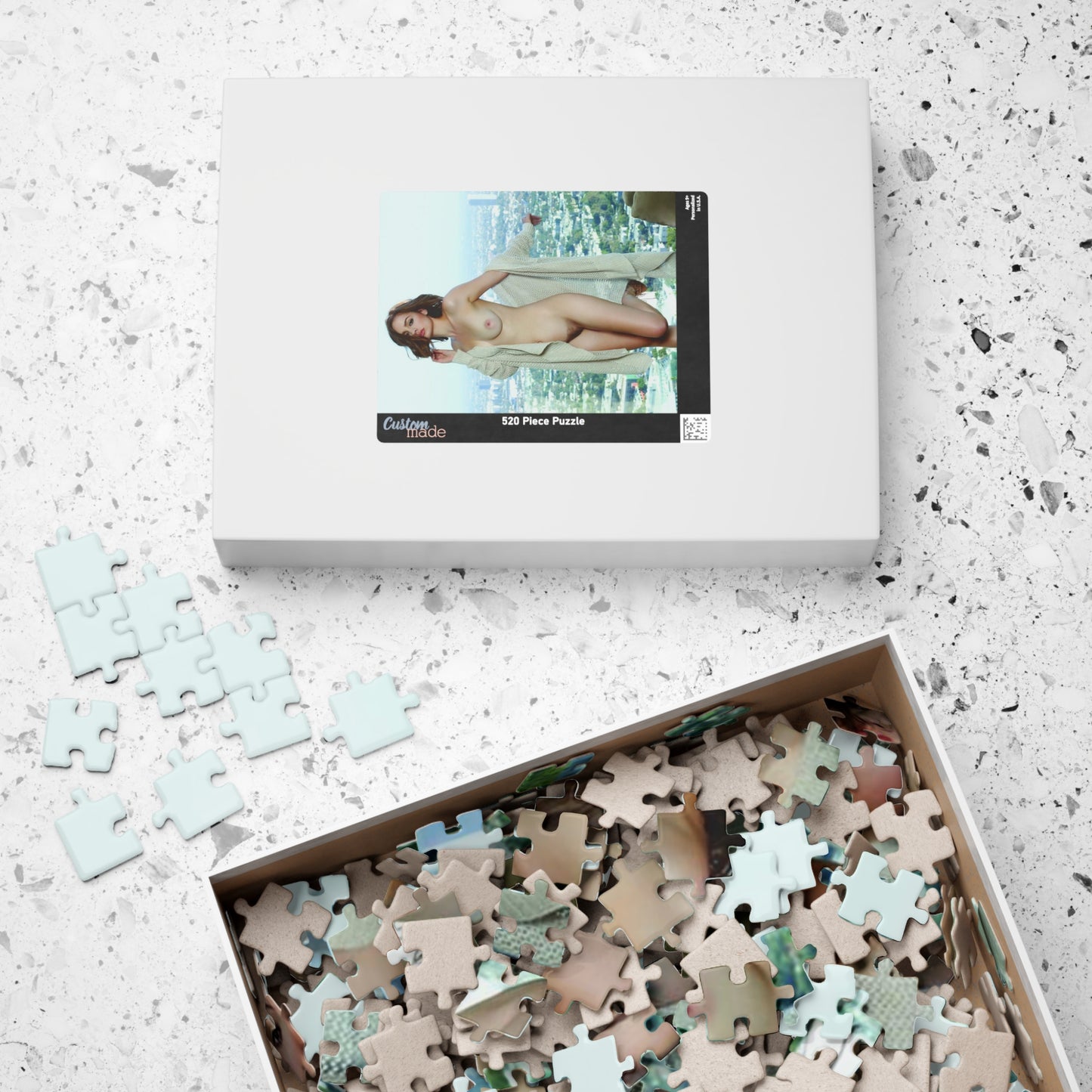 Puzzle (110, 252, 500, 1014-piece) Penthouse Pet 2016 Mary Moody Nude