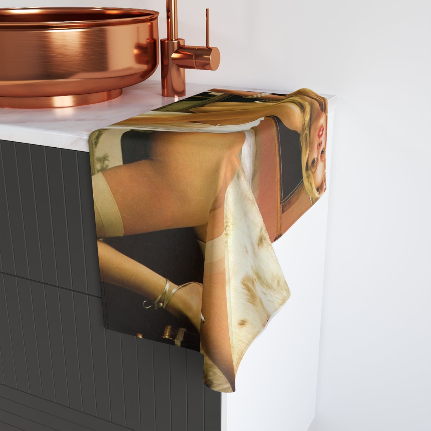 Hand Towel Vintage French Pornstar Brigitte Lahaie