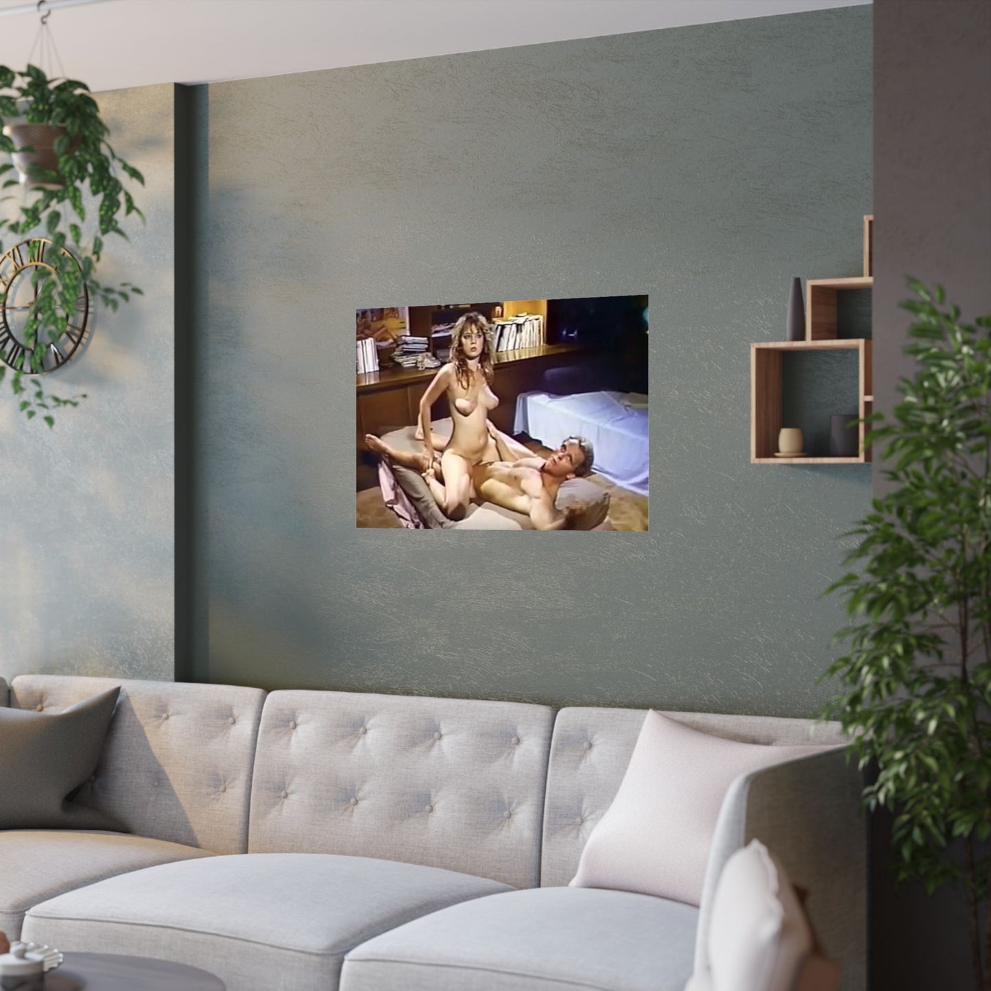 Satin Poster - Traci Lords Nude Sex Retro Porn