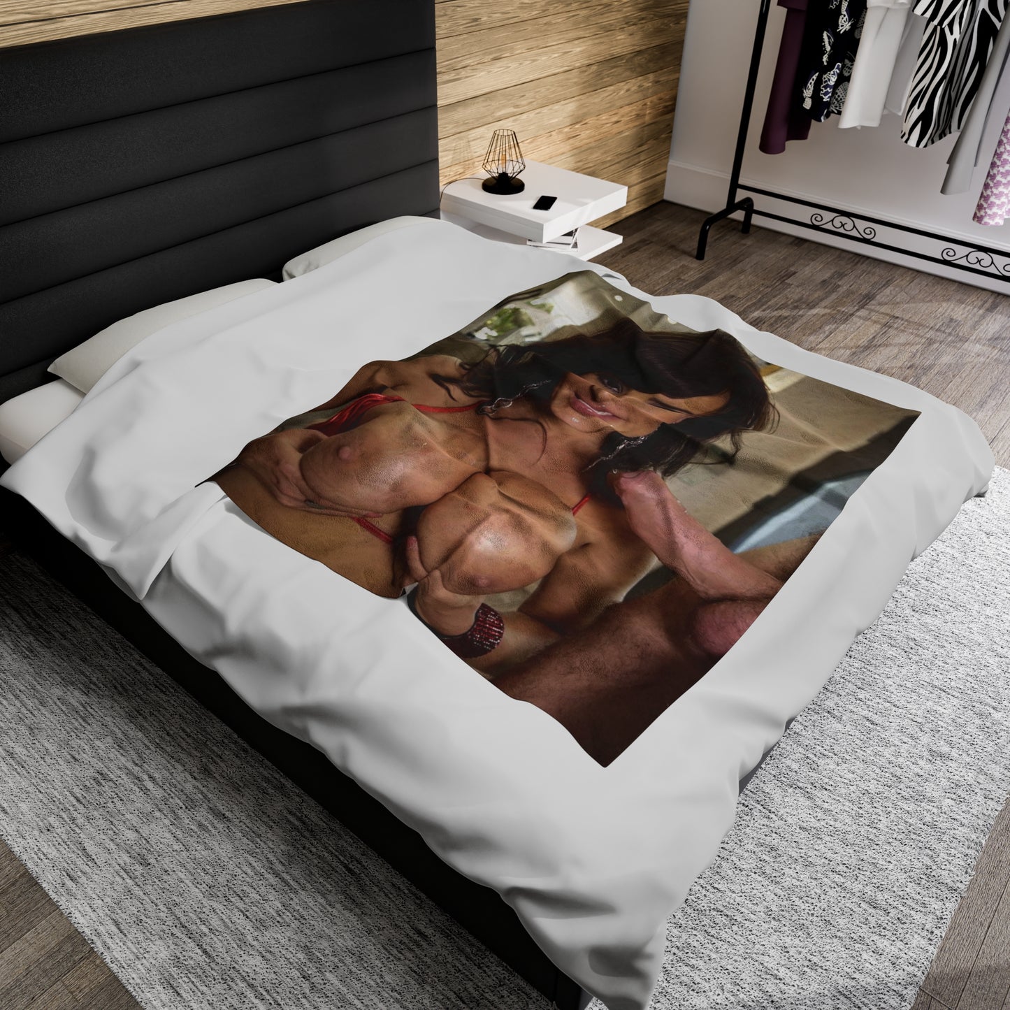 Velveteen Plush Blanket Lisa Ann